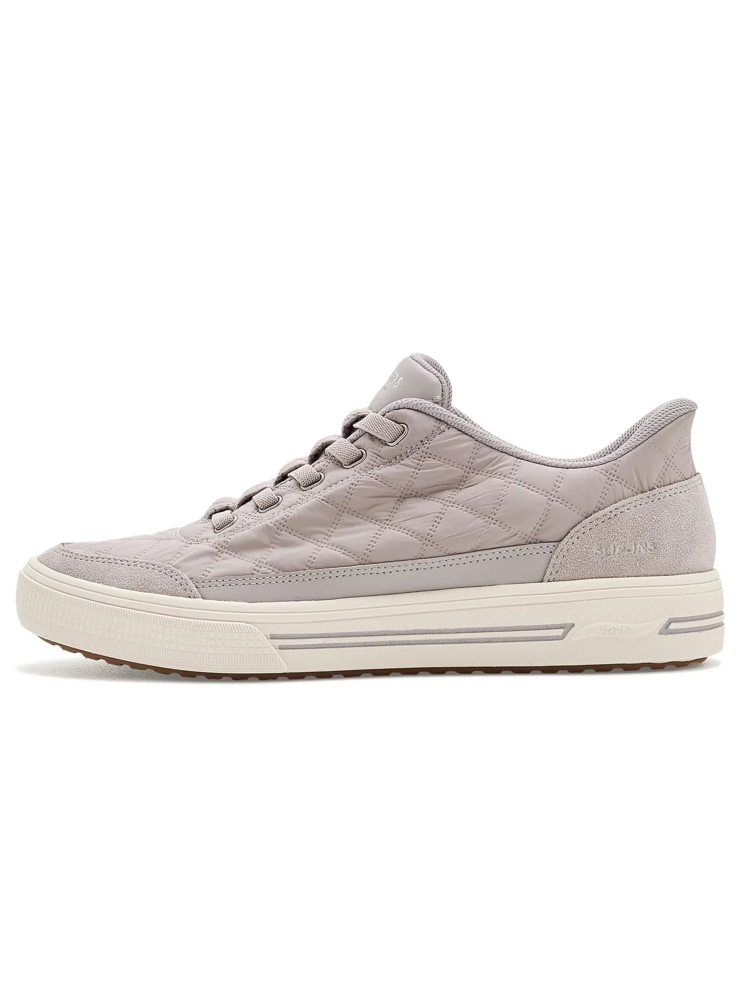 Кроссовки Arch Fit Arcade - Cozy Fit Charming Daze Hands Free Slip-Ins Skechers — изображение 4 из 4, серый