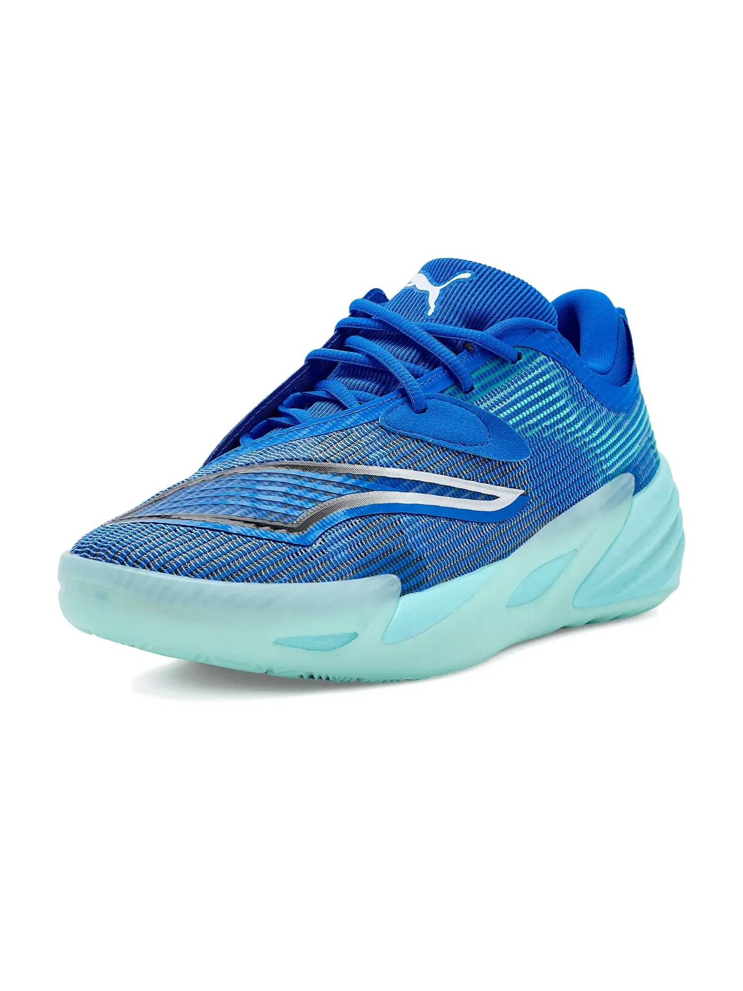 Баскетбольные кроссовки All-Pro Nitro 2 Frost Puma — изображение 1 из 4, синий/голубой
