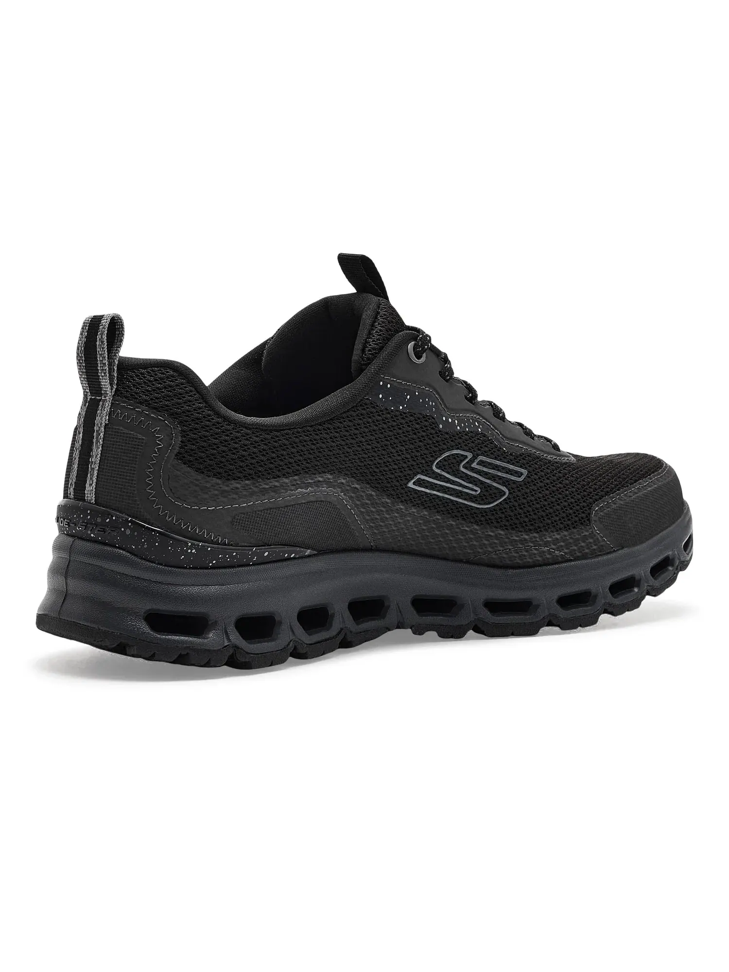 Кроссовки Arch Fit Glide-Step AT Barnard Hill Skechers — изображение 3 из 4, черный/черный