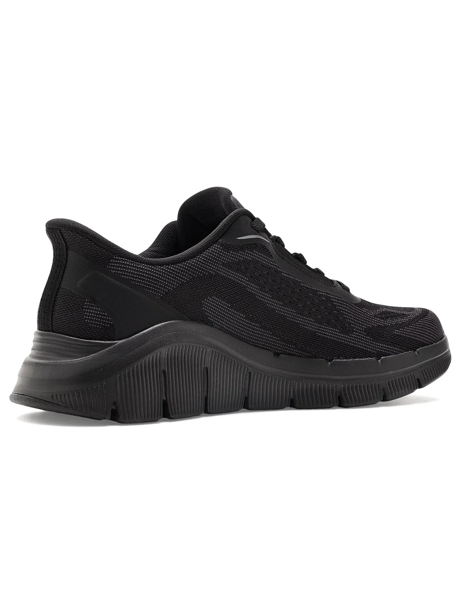 Кроссовки Relaxed Fit Flex Zayder Hands-Free Slip-In Skechers — изображение 3 из 4, черный/черный