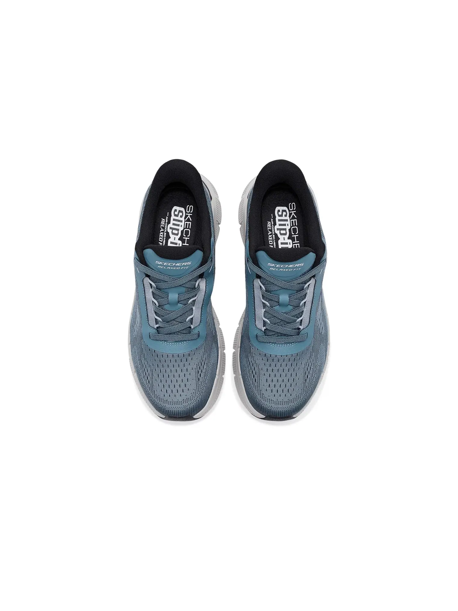 Кроссовки Relaxed Fit Flex Zayder Hands-Free Slip-In Skechers — изображение 2 из 4, серый