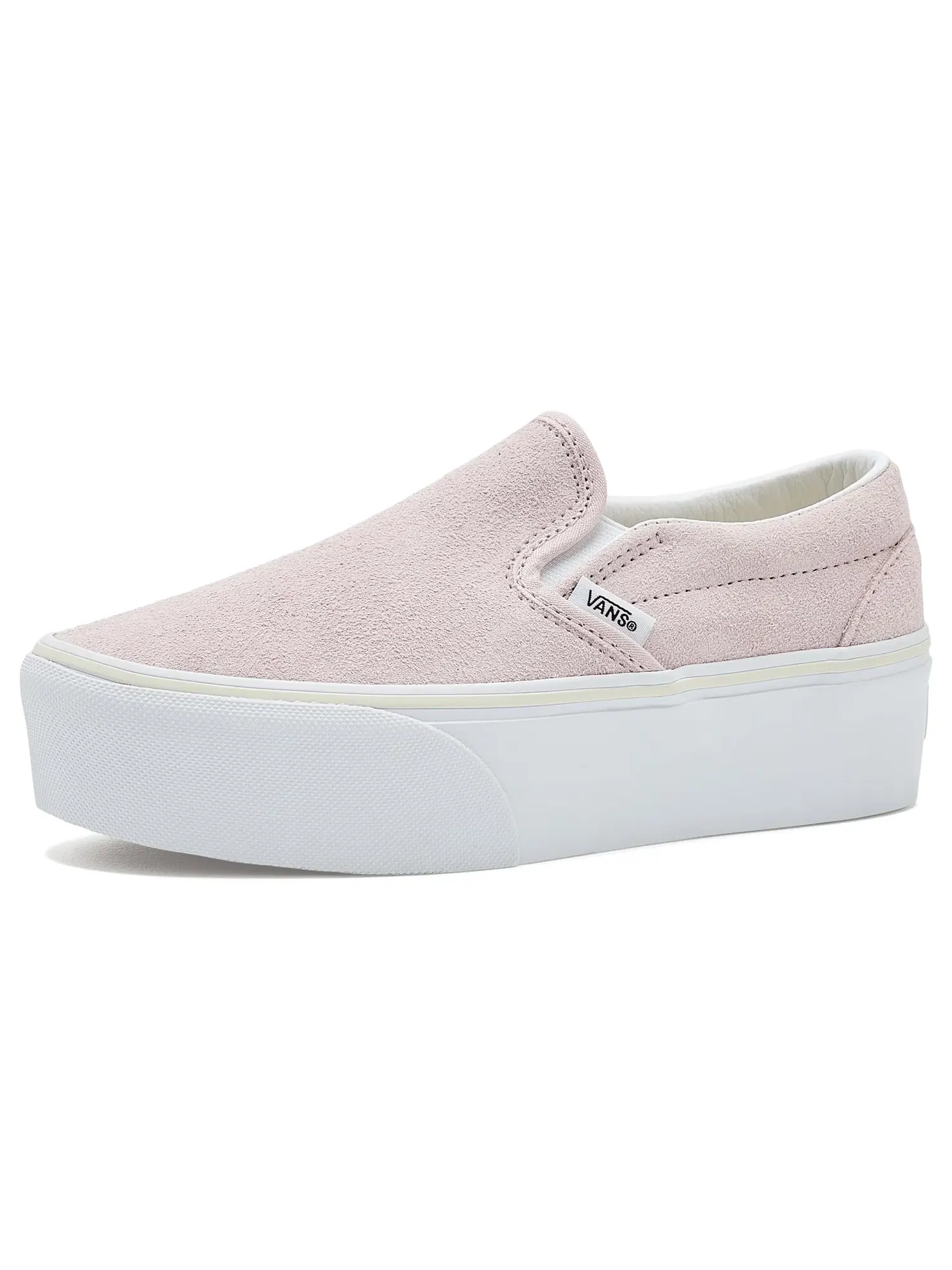 Классические накладные кеды Stackform (для детей постарше) Vans Kids — изображение 1 из 4, бледный розовый