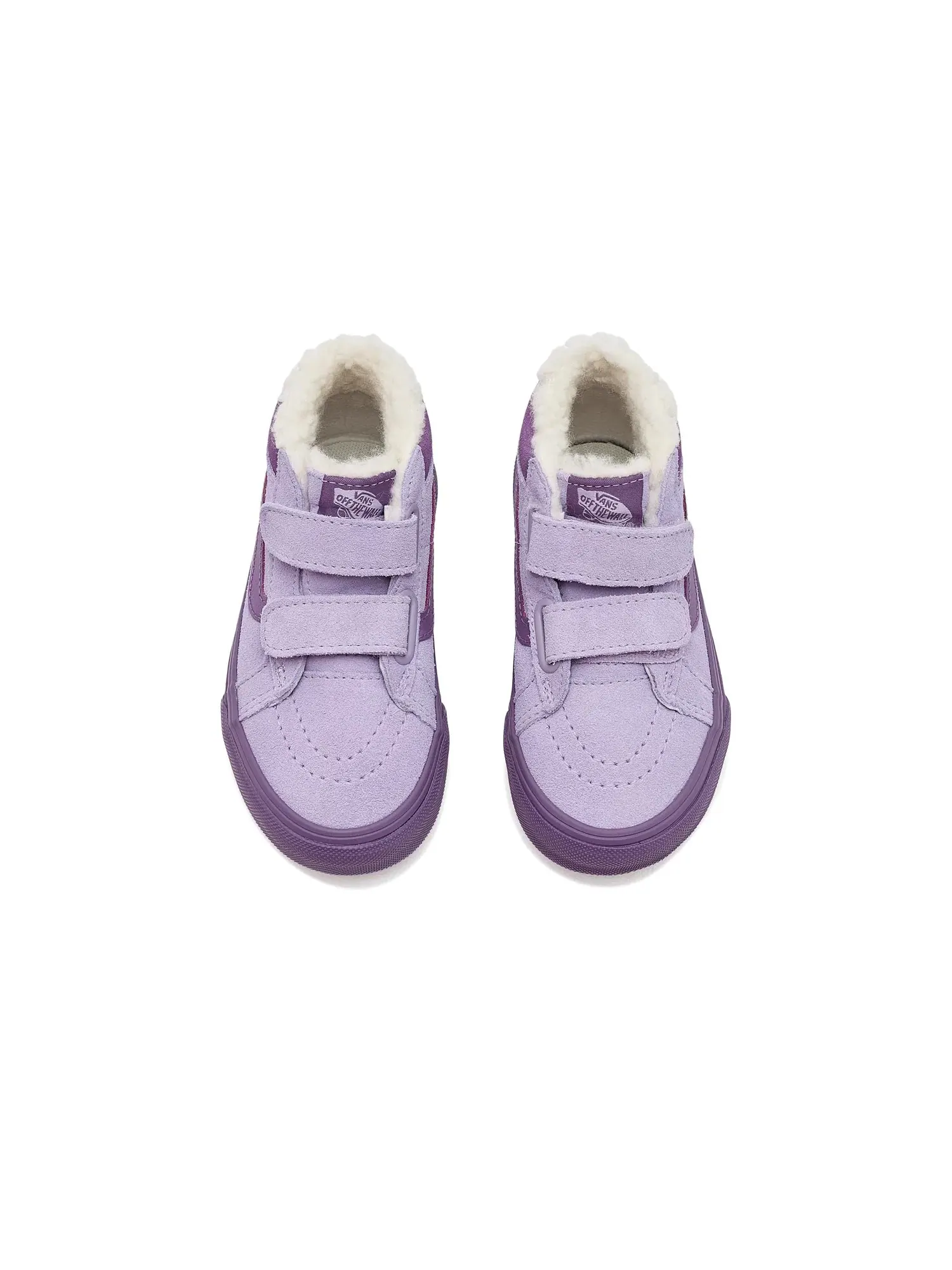 Кроссовки SK8-Mid Reissue V Insulated (для маленьких детей) Vans Kids — изображение 2 из 4, фиолетовый