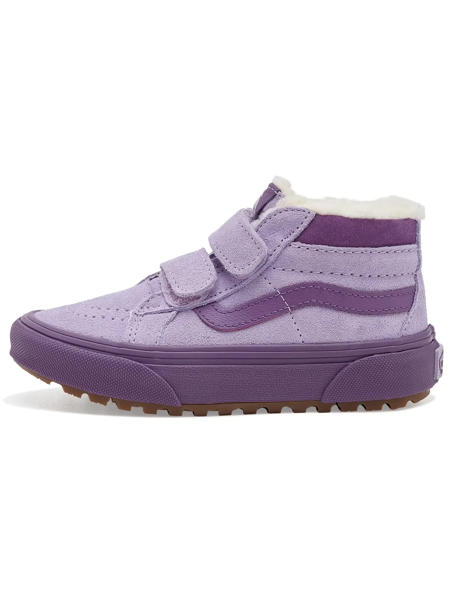 Кроссовки SK8-Mid Reissue V Insulated (для маленьких детей) Vans Kids — изображение 4 из 4, фиолетовый