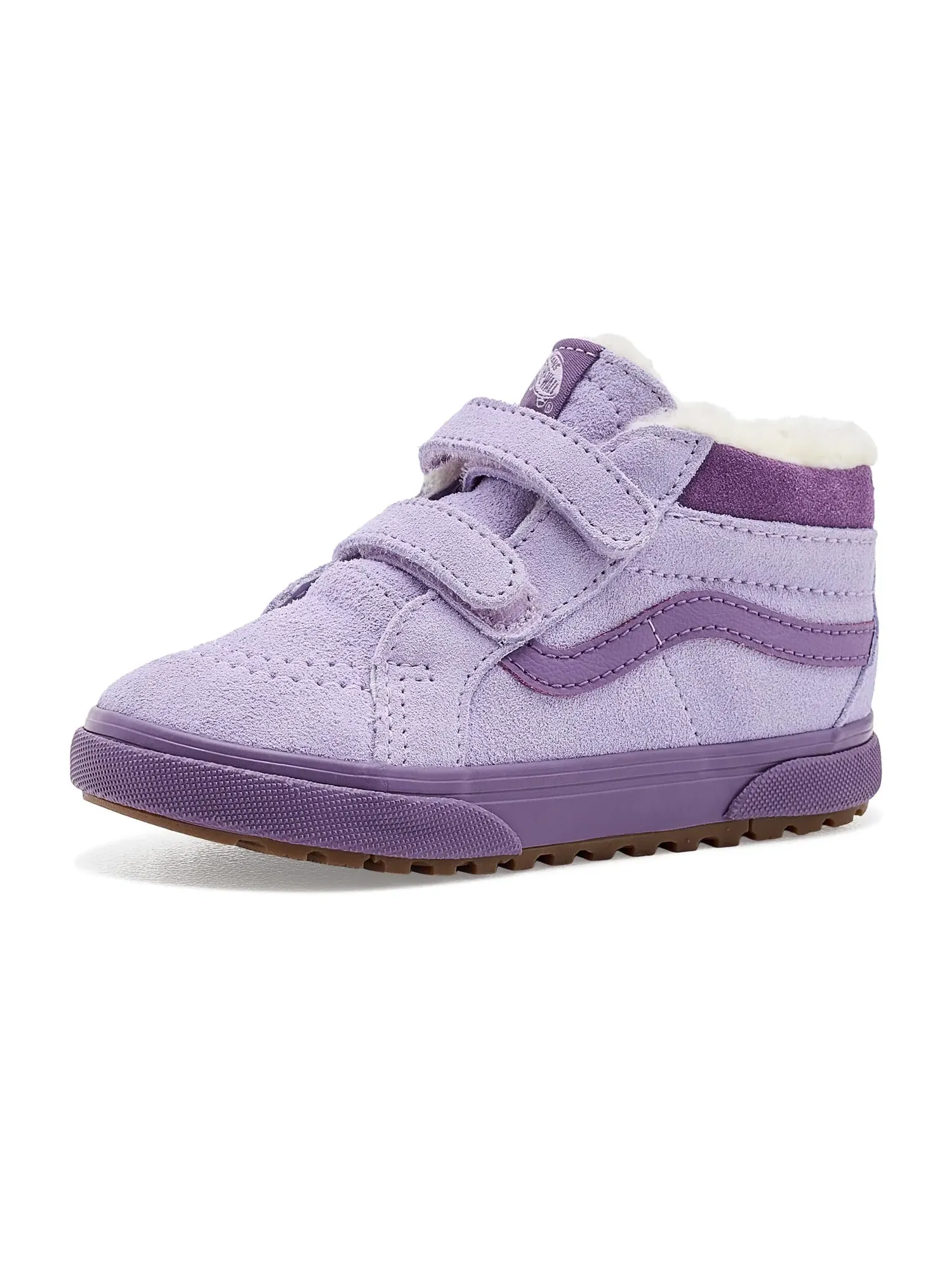 Кроссовки SK8-Mid Reissue V Insulated (для младенцев и малышей) Vans Kids — изображение 1 из 4, фиолетовый