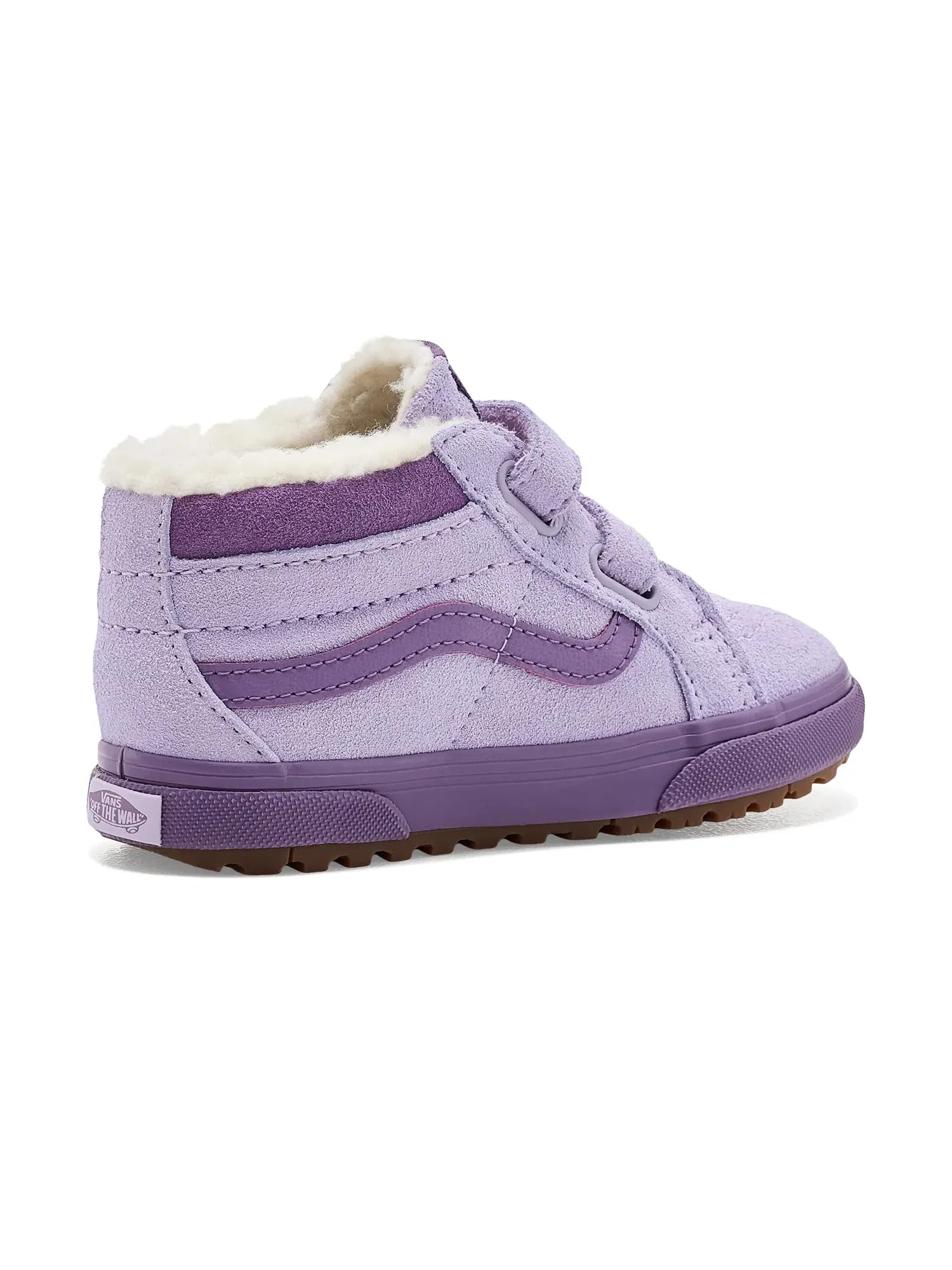 Кроссовки SK8-Mid Reissue V Insulated (для младенцев и малышей) Vans Kids — изображение 3 из 4, фиолетовый