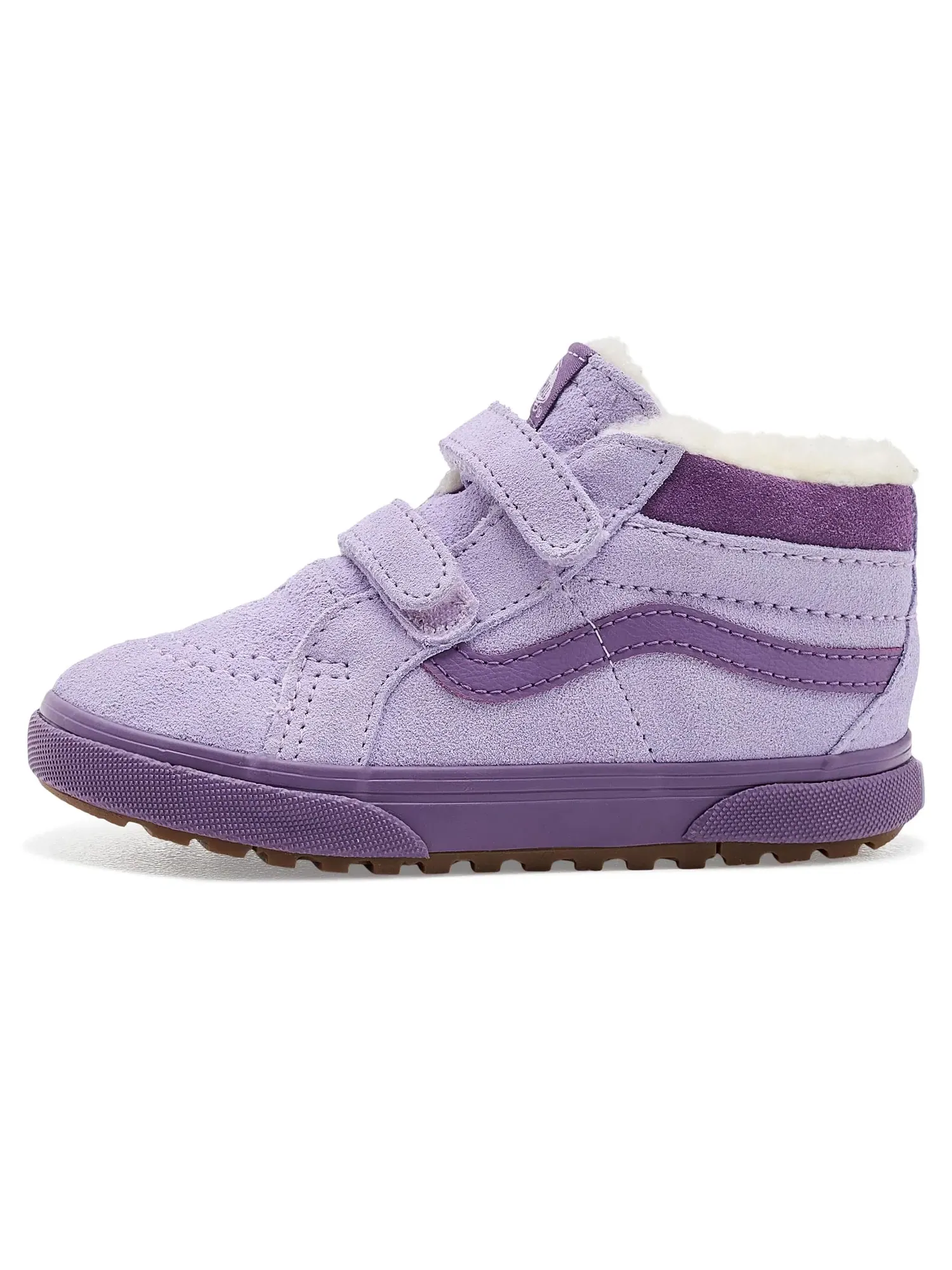 Кроссовки SK8-Mid Reissue V Insulated (для младенцев и малышей) Vans Kids — изображение 4 из 4, фиолетовый