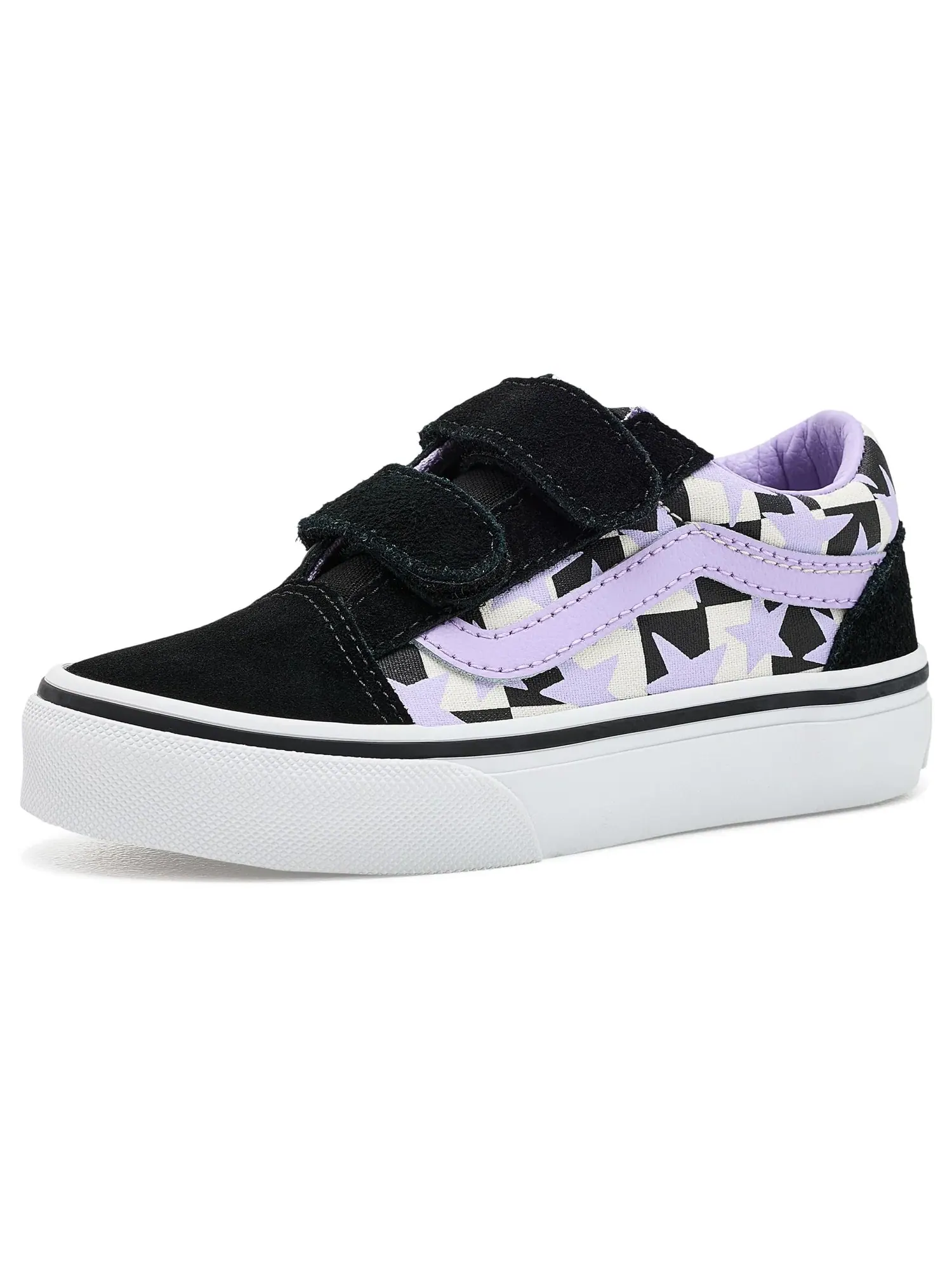 Кроссовки Old Skool V (для маленьких детей) Vans Kids — изображение 1 из 4, фиолетовый