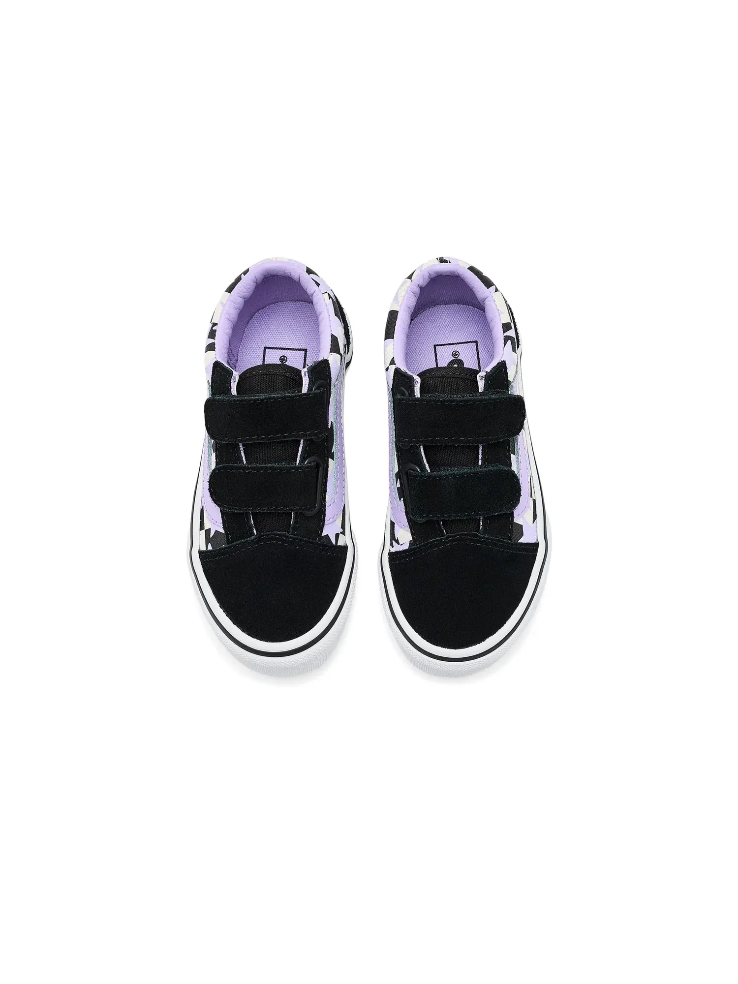 Кроссовки Old Skool V (для маленьких детей) Vans Kids — изображение 2 из 4, фиолетовый