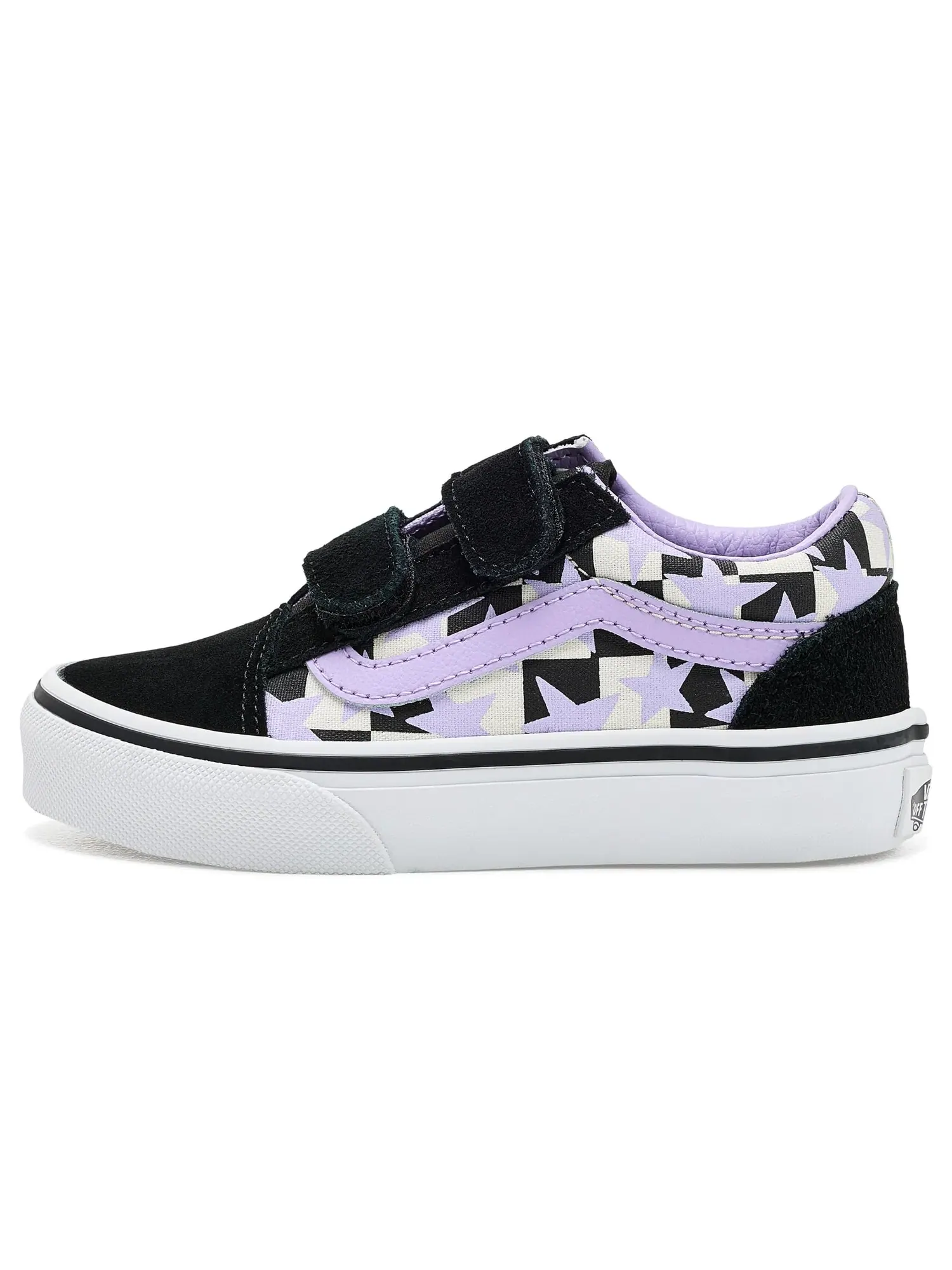 Кроссовки Old Skool V (для маленьких детей) Vans Kids — изображение 4 из 4, фиолетовый