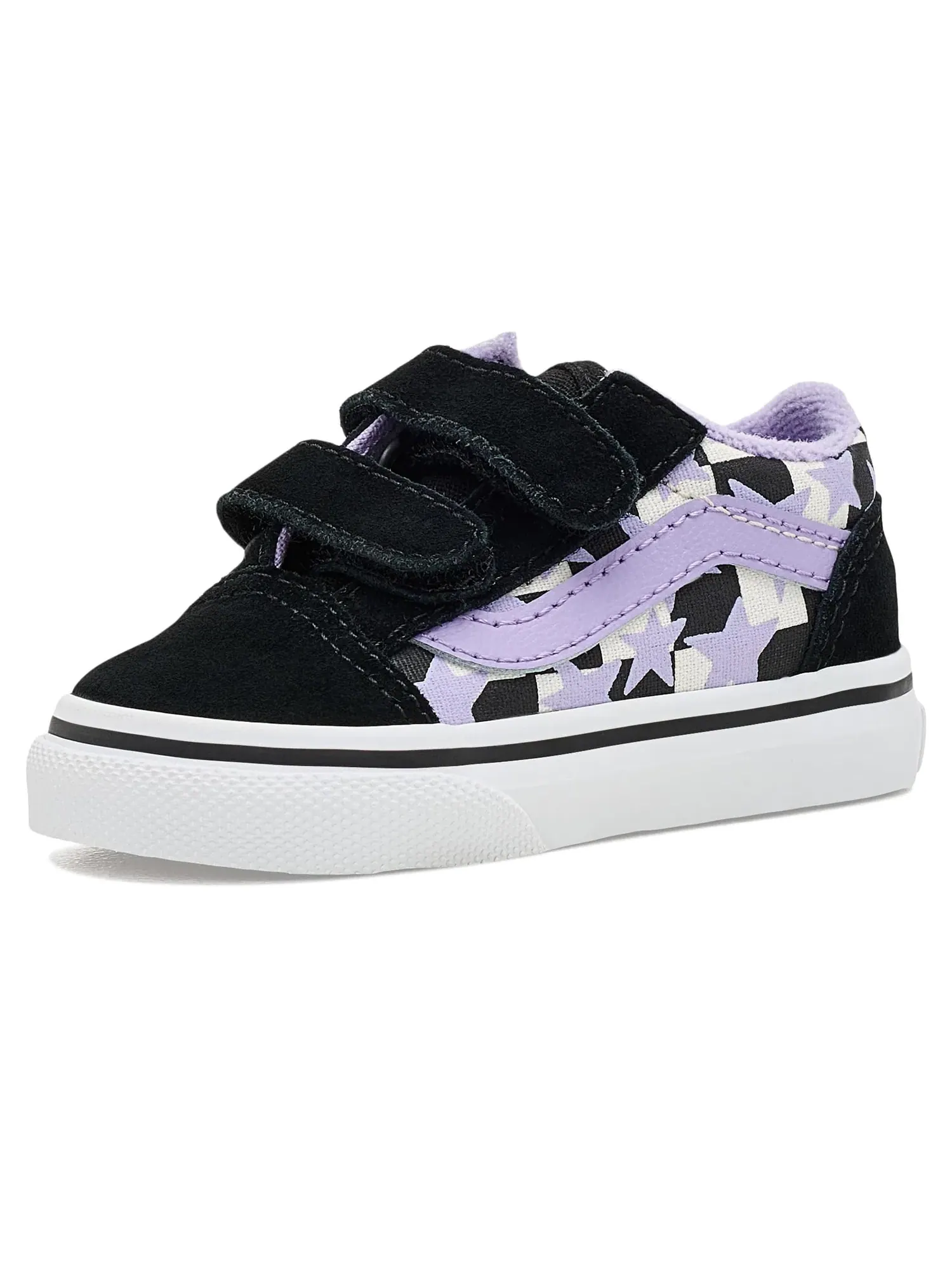 Кроссовки Old Skool V (для малышей и маленьких детей) Vans Kids — изображение 1 из 4, фиолетовый