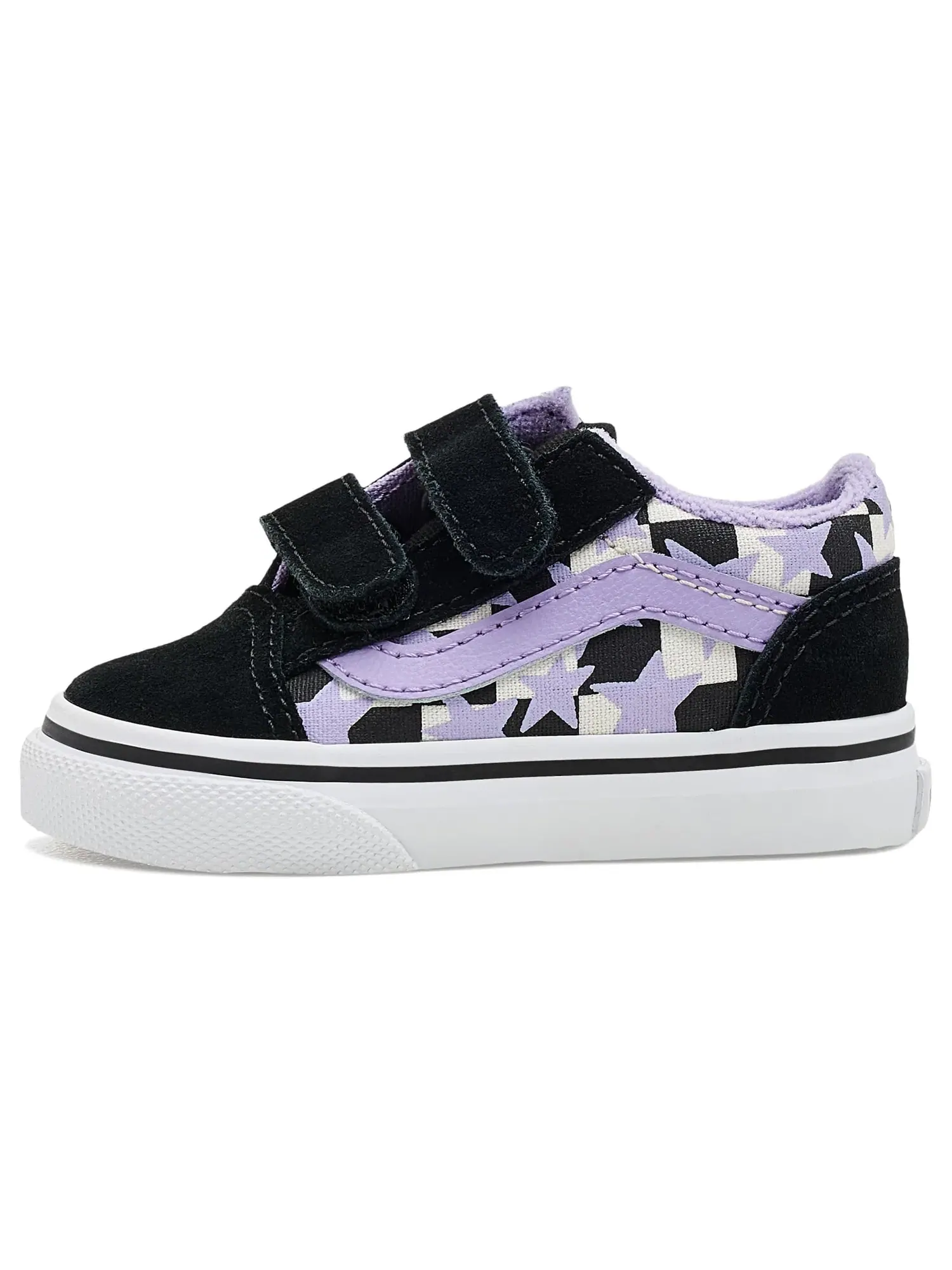Кроссовки Old Skool V (для малышей и маленьких детей) Vans Kids — изображение 4 из 4, фиолетовый