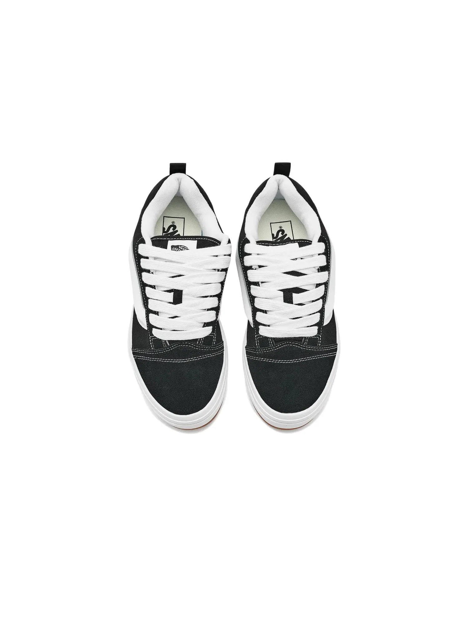 Кроссовки Knu Skool Stacklite Vans — изображение 2 из 4, черный/белый