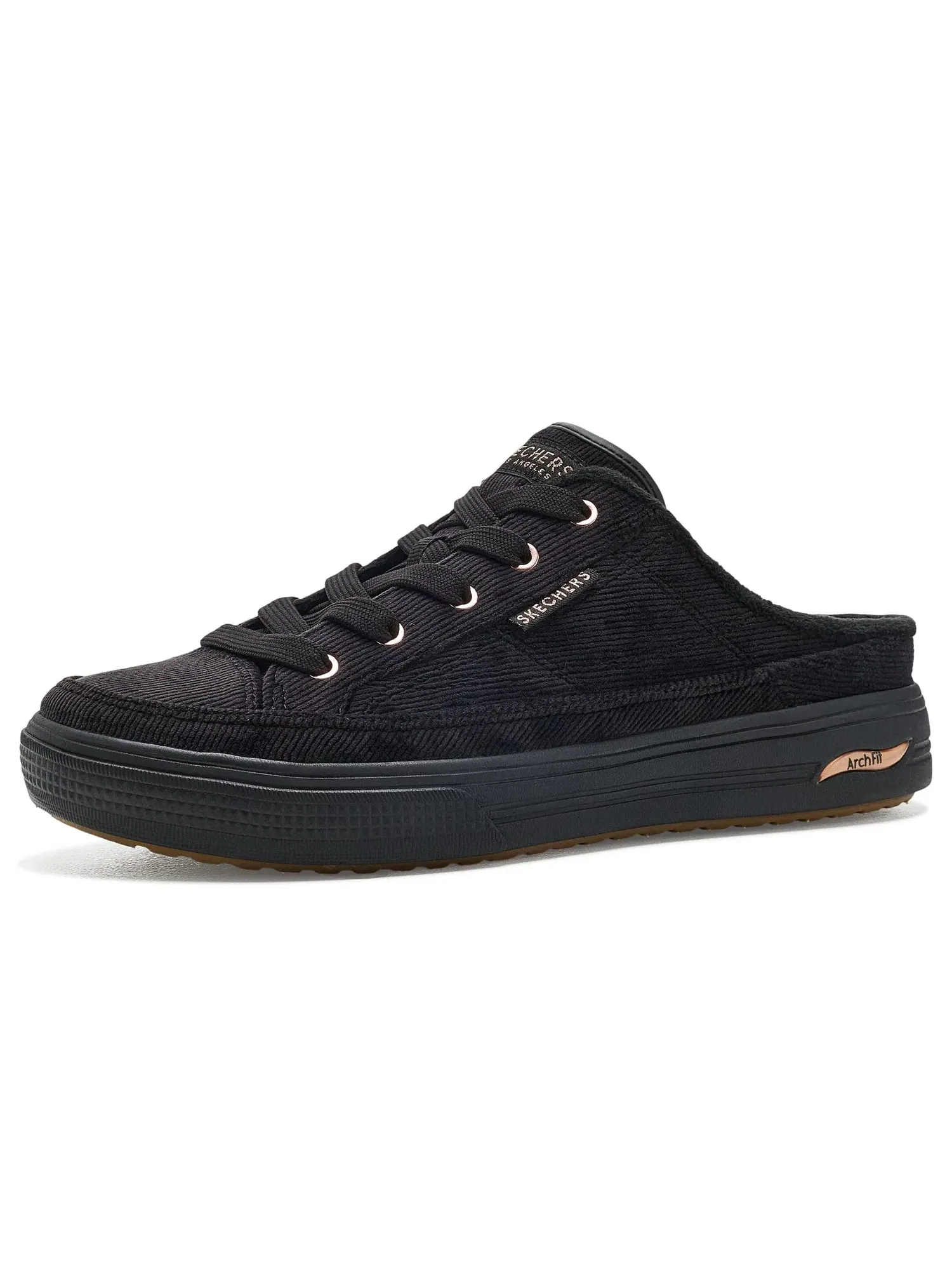 Кроссовки Arch Fit Arcade - Corded Steps Skechers — изображение 1 из 4, черный/черный