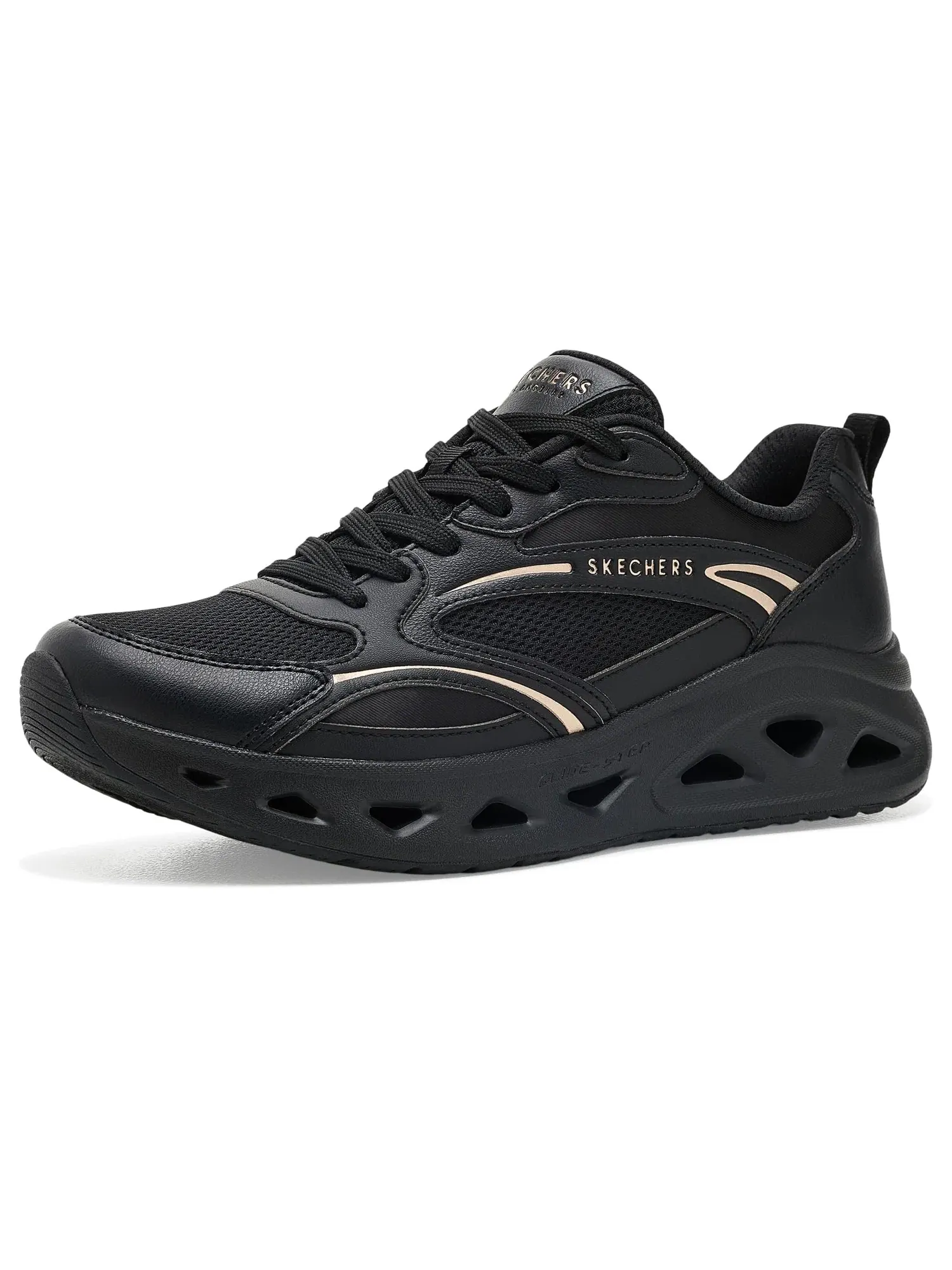 Кроссовки Uno Glide Step - Lite Skechers — изображение 1 из 4, черный/черный