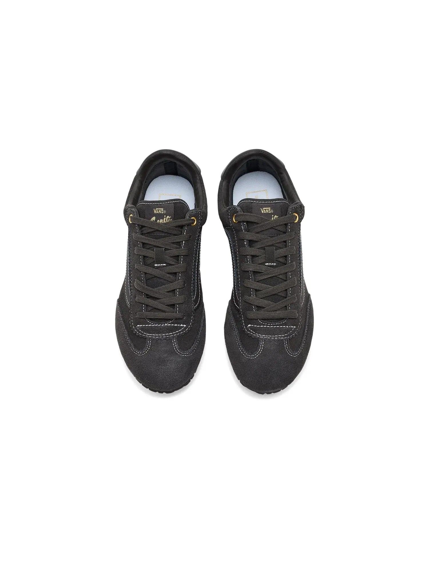 Кроссовки Super Lowpro Vans — изображение 2 из 4, черный/белый