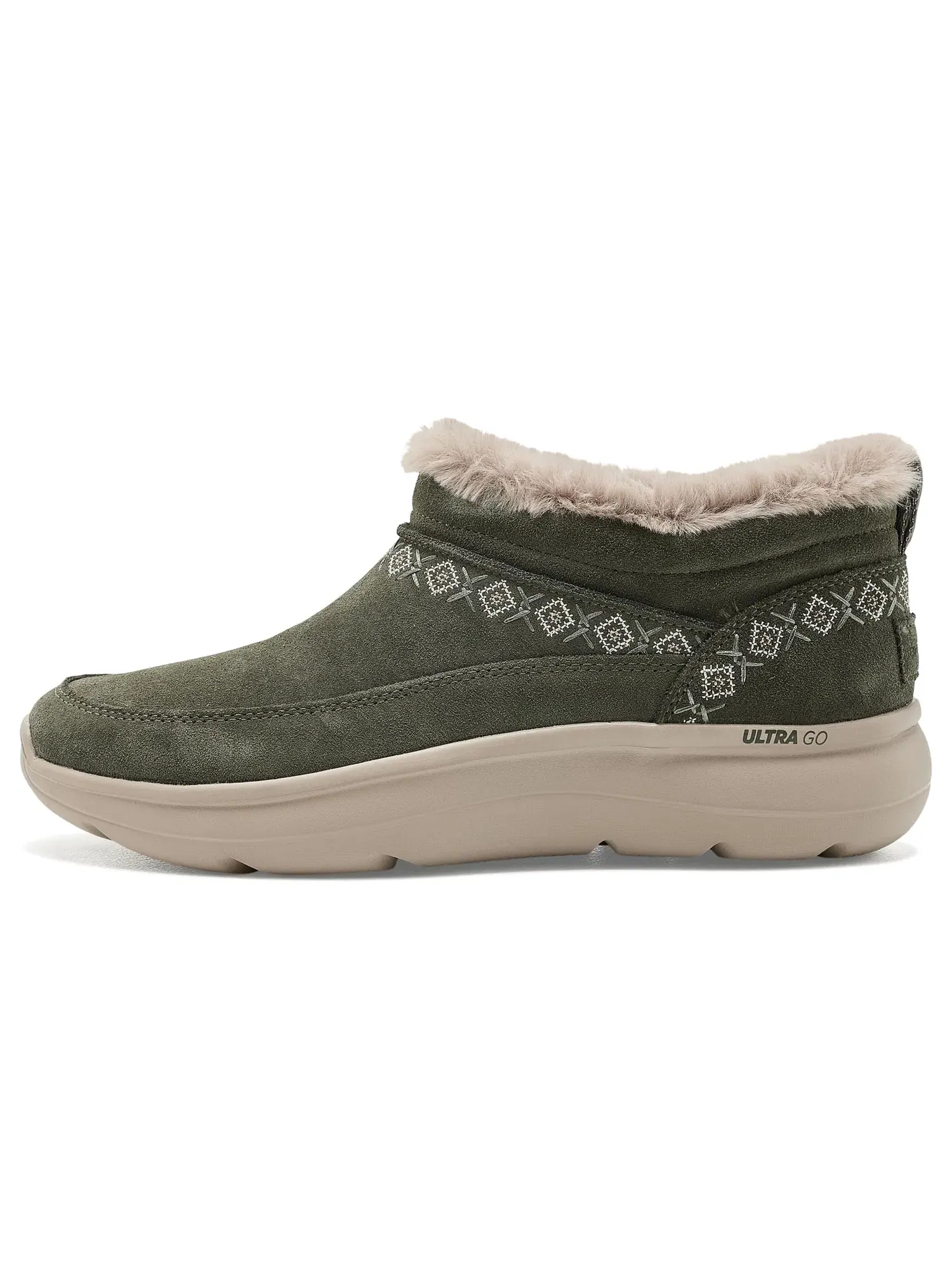 Ботинки On-The-Go Encore - Alison Skechers — изображение 4 из 4, оливковый
