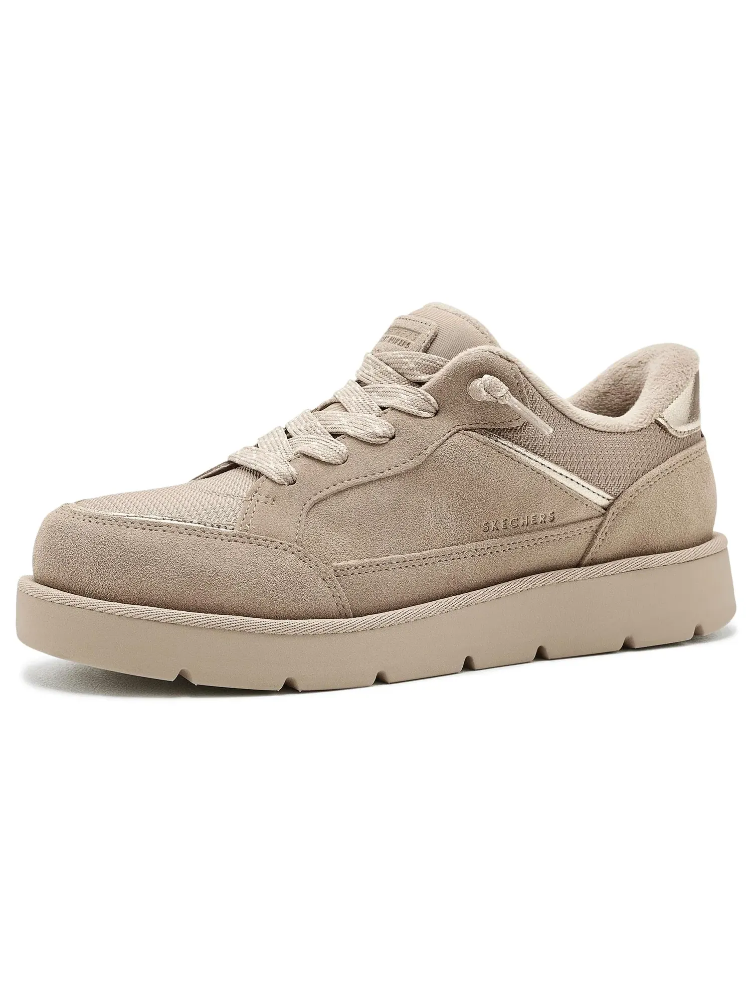 Кроссовки Keepsakes Cozy - Street Hiker Ez Skechers — изображение 1 из 4, бежевый