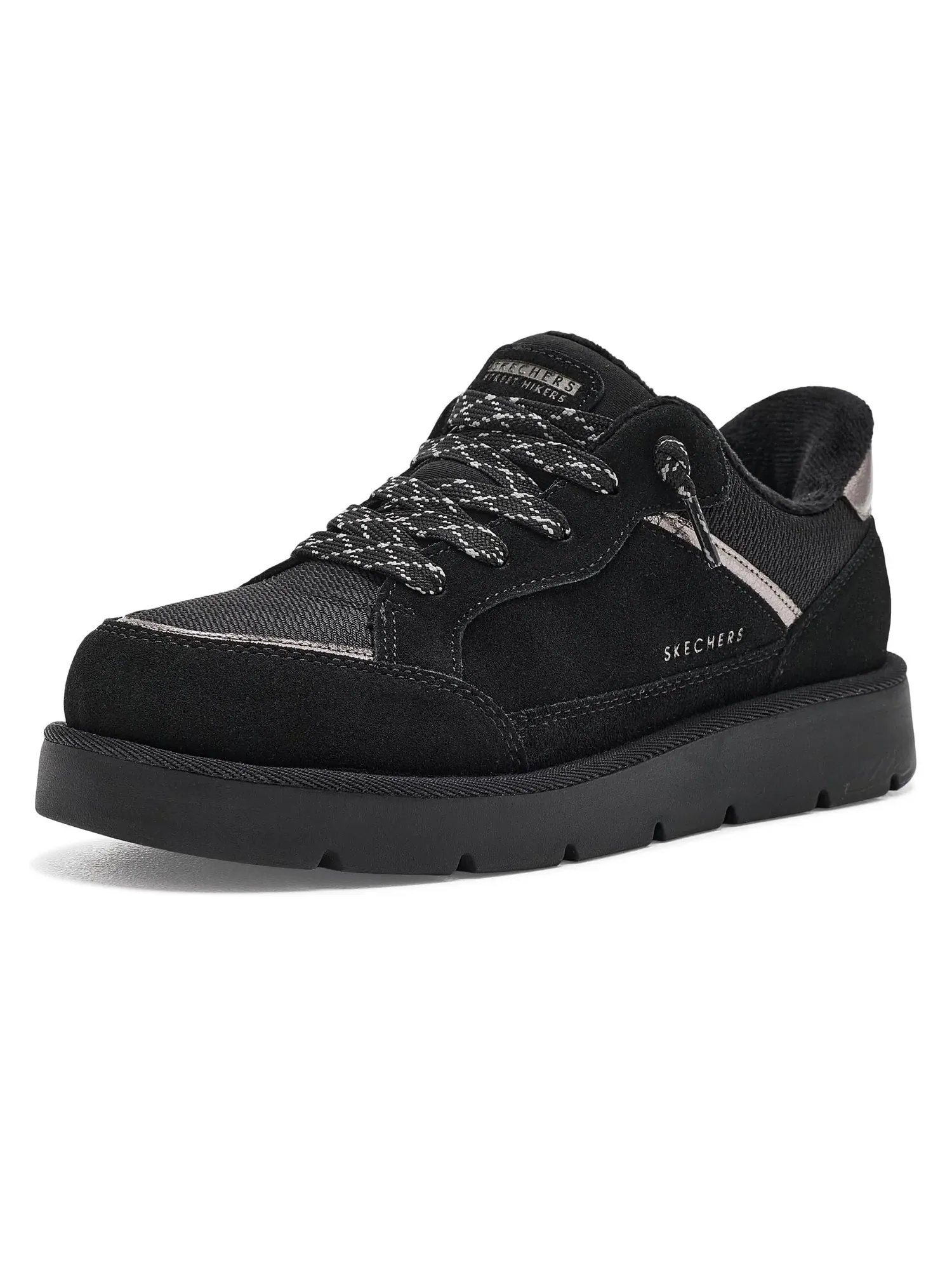 Кроссовки Keepsakes Cozy - Street Hiker Ez Skechers — изображение 1 из 4, черный/черный
