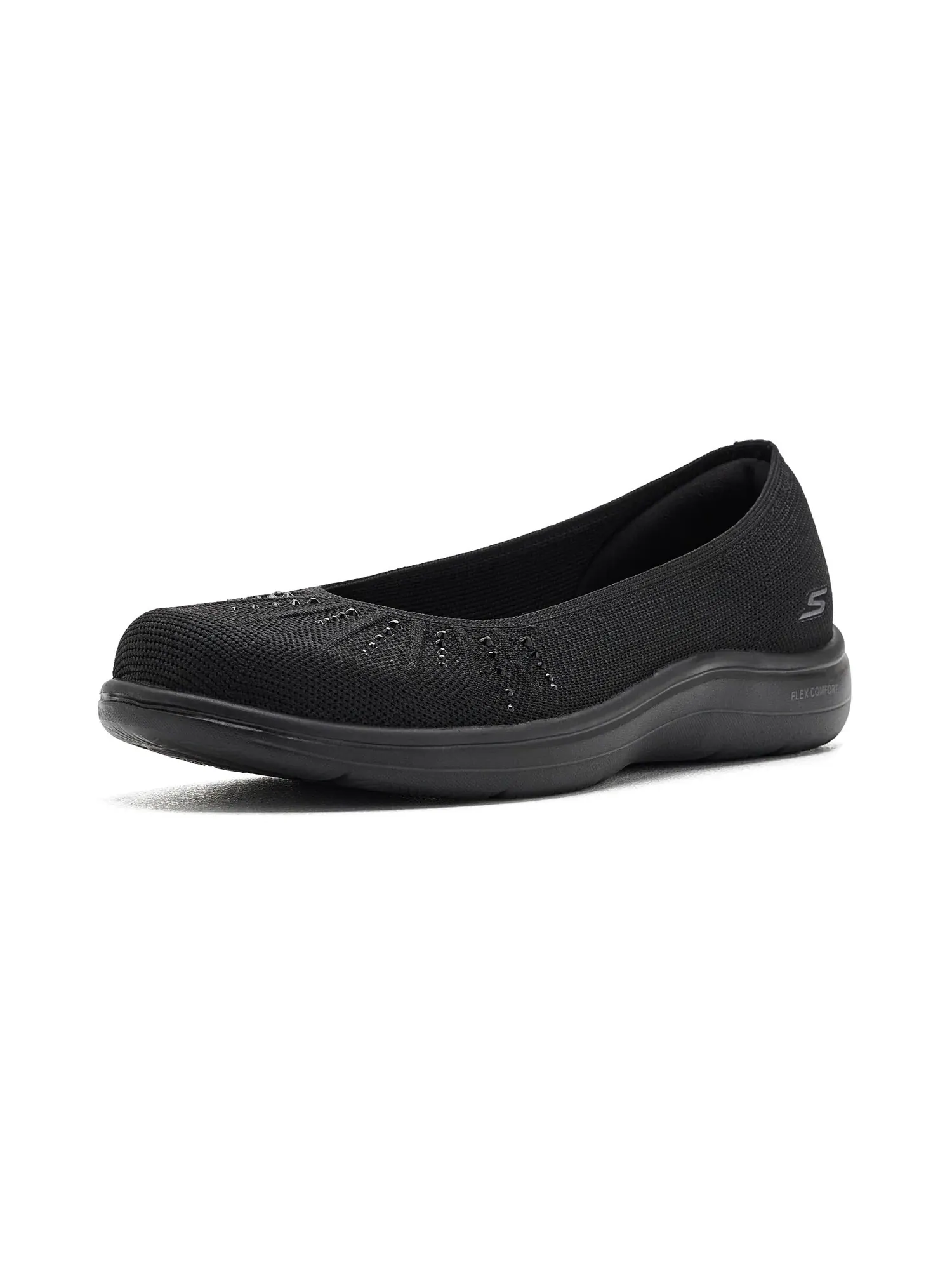 Балетки On-The-Go Flex Radiant - Summer Skechers — изображение 1 из 4, черный/черный
