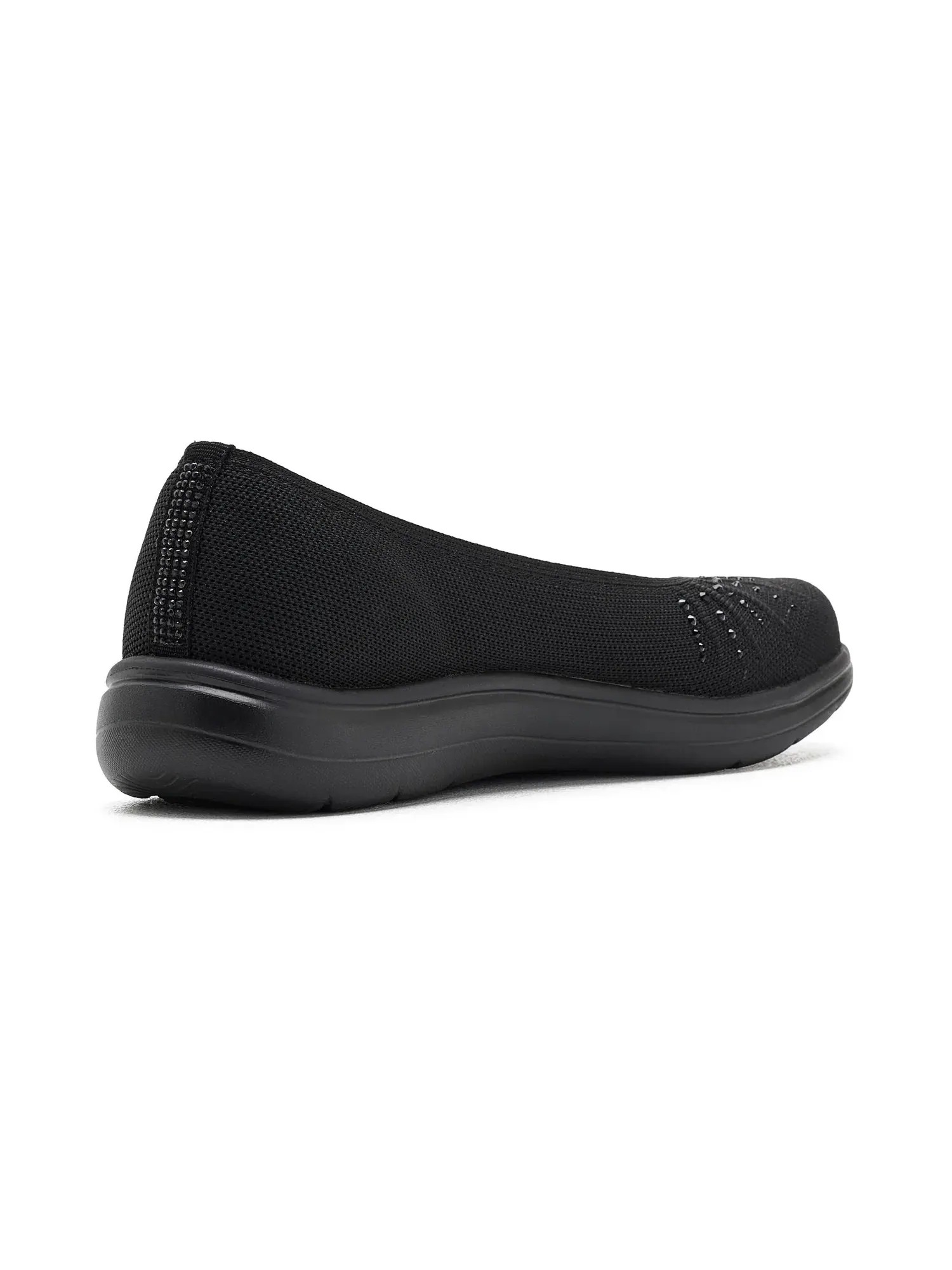 Балетки On-The-Go Flex Radiant - Summer Skechers — изображение 3 из 4, черный/черный