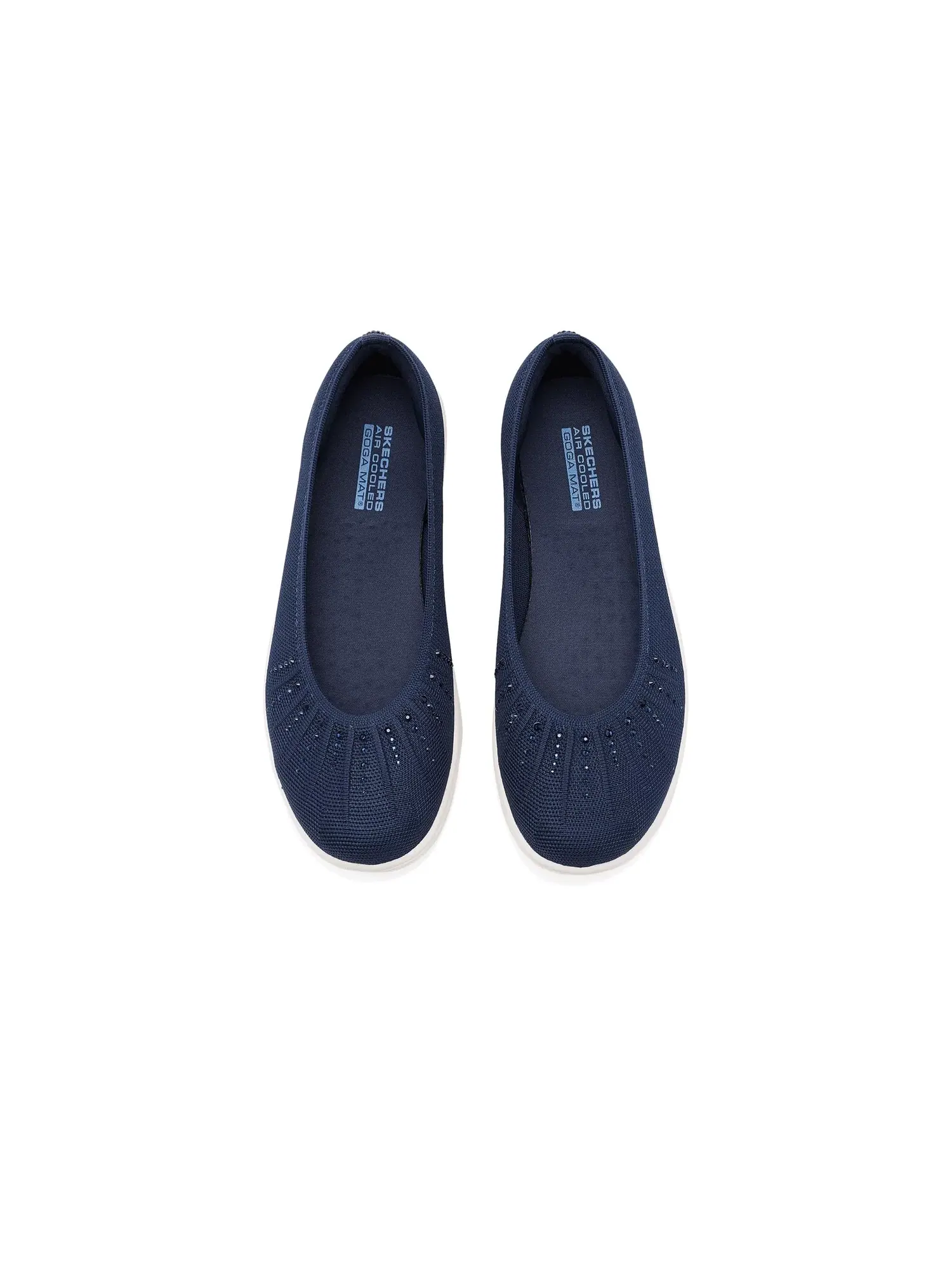 Балетки On-The-Go Flex Radiant - Summer Skechers — изображение 2 из 4, темно-синий