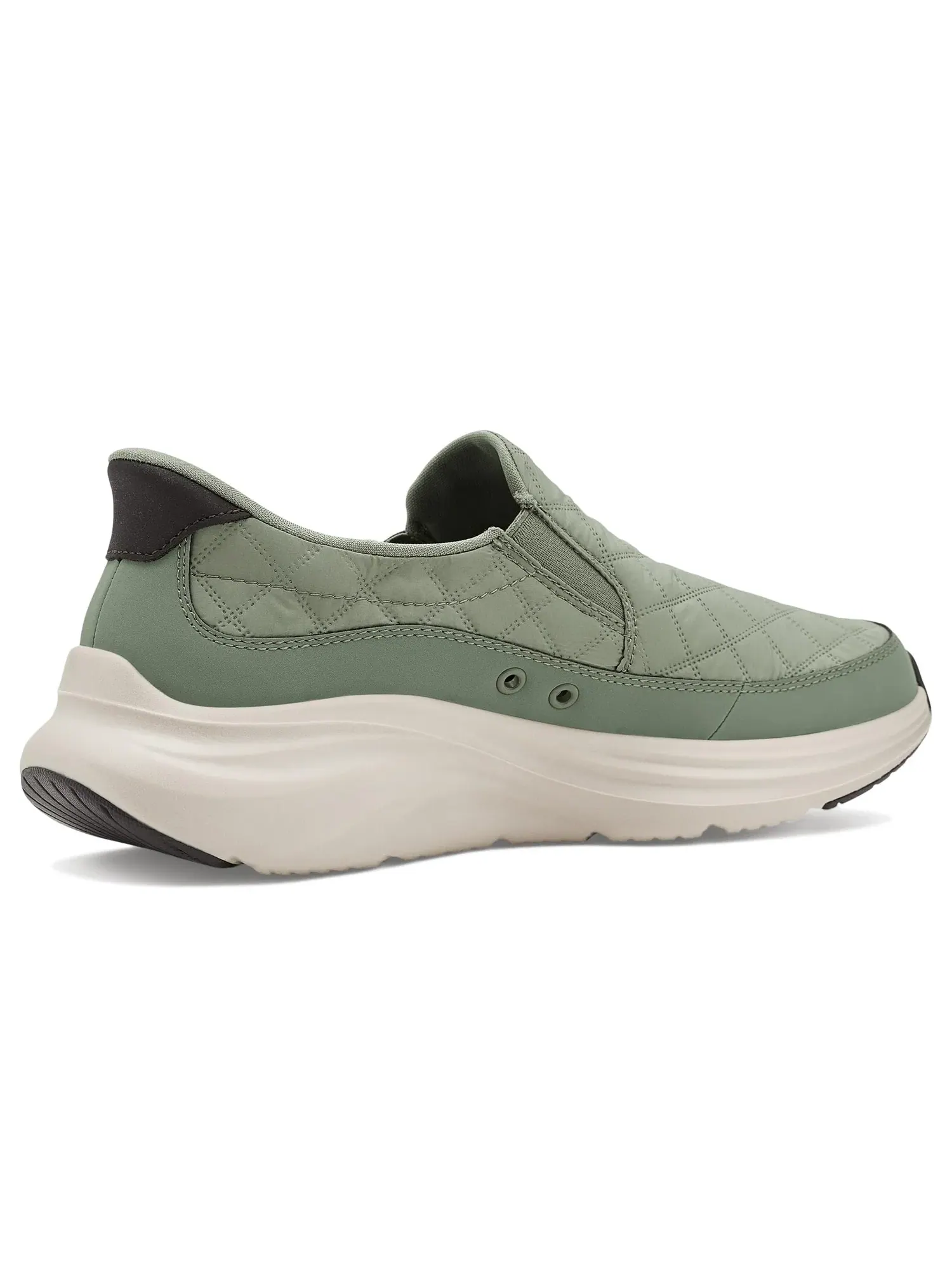 Кроссовки Contour Foam Cozy Fit Nordain Hands Free Slip-In Skechers — изображение 3 из 4, оливковый