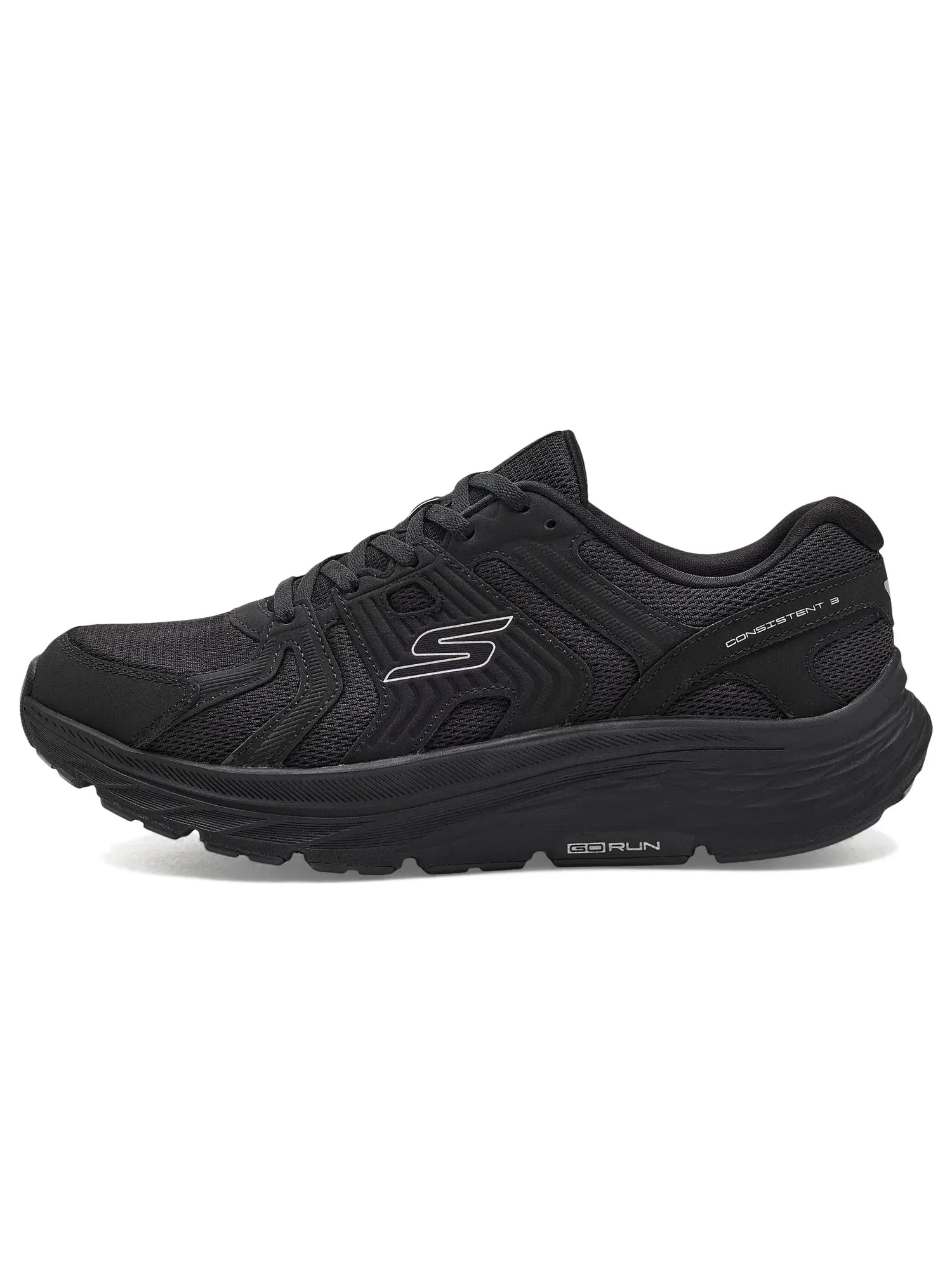 Кроссовки Go Run Consistent 3 Core Track Skechers — изображение 4 из 4, черный/черный