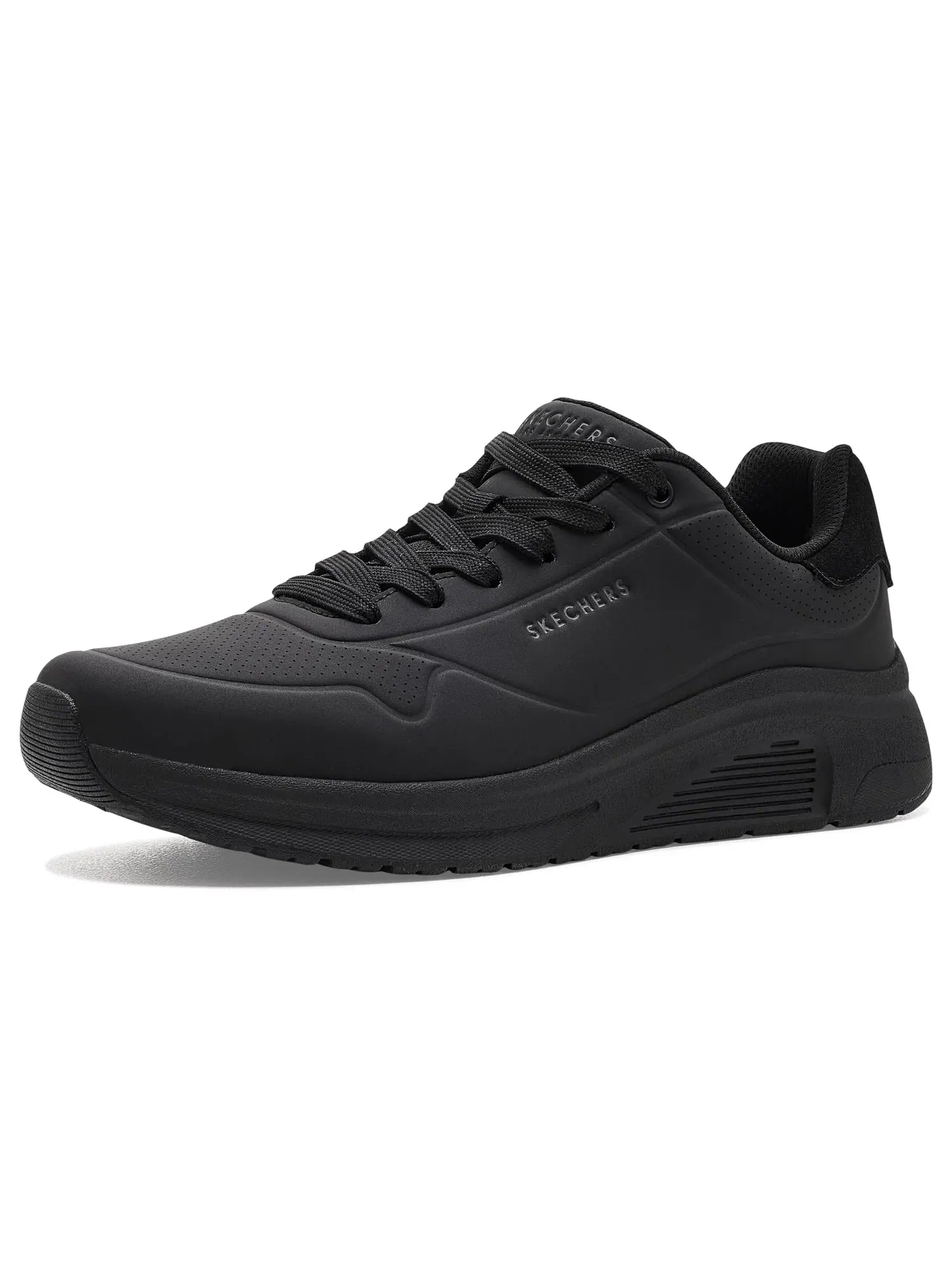 Кроссовки Uno Lite 2 Skechers — изображение 1 из 4, черный/черный