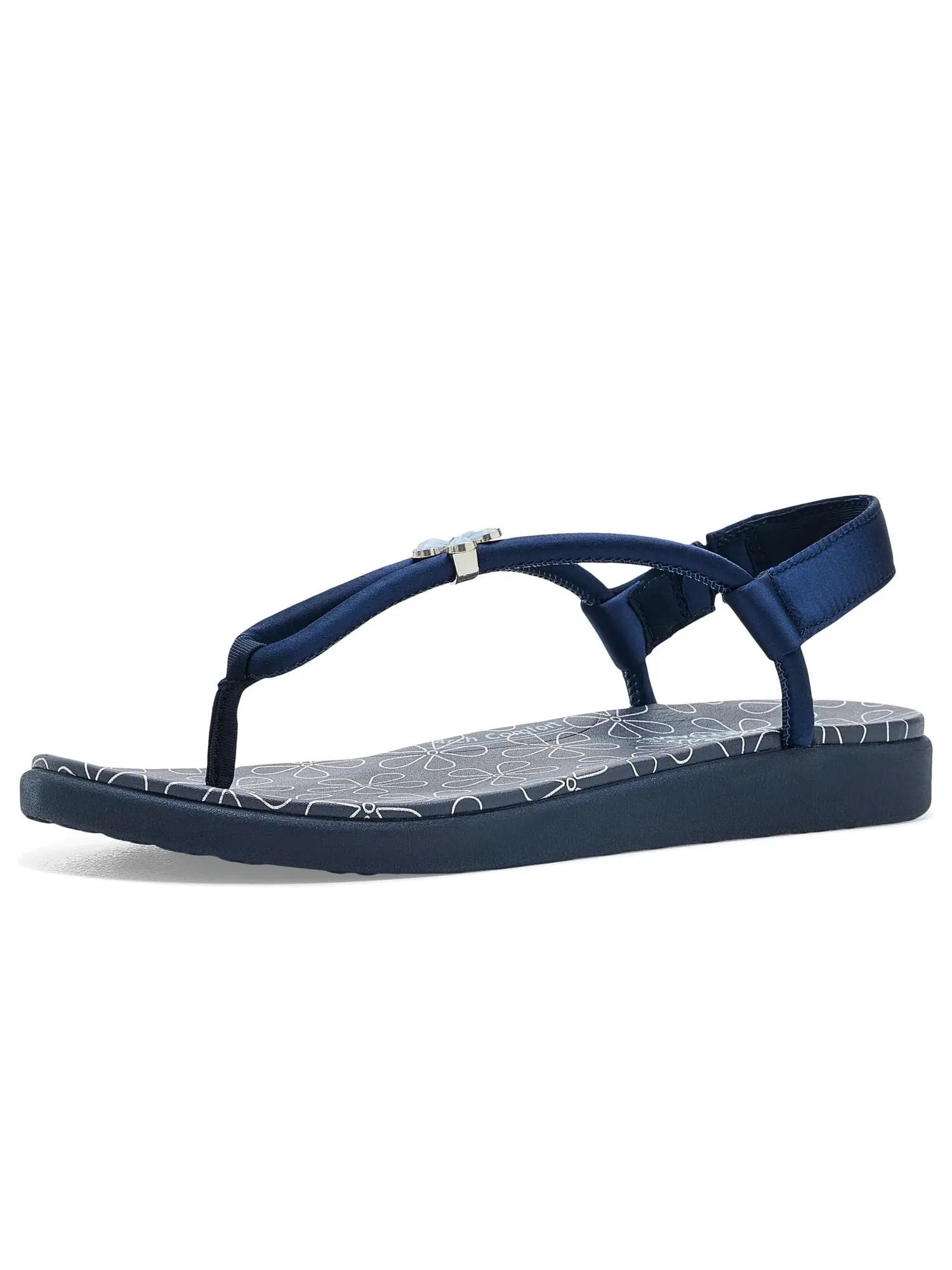 Сандалии Meditation Luxe - Stunning Charm Skechers — изображение 1 из 4, темно-синий