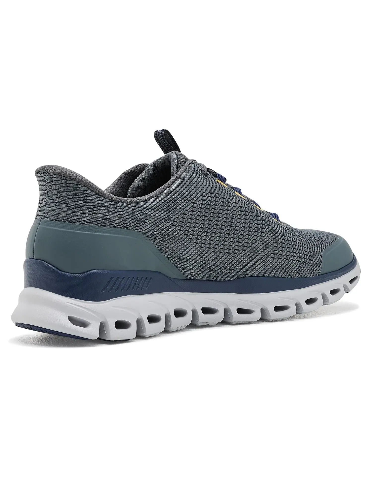 Водонепроницаемые кроссовки Glide-Step Sorran Hands-Free Slip-In Skechers — изображение 3 из 4, серый/мульти