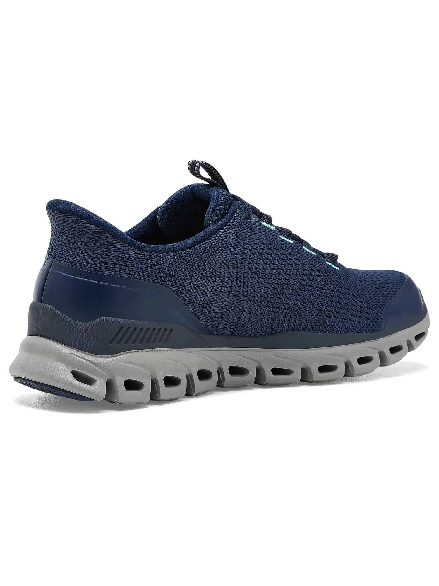 Водонепроницаемые кроссовки Glide-Step Sorran Hands-Free Slip-In Skechers — изображение 3 из 4, темно-синий/мульти