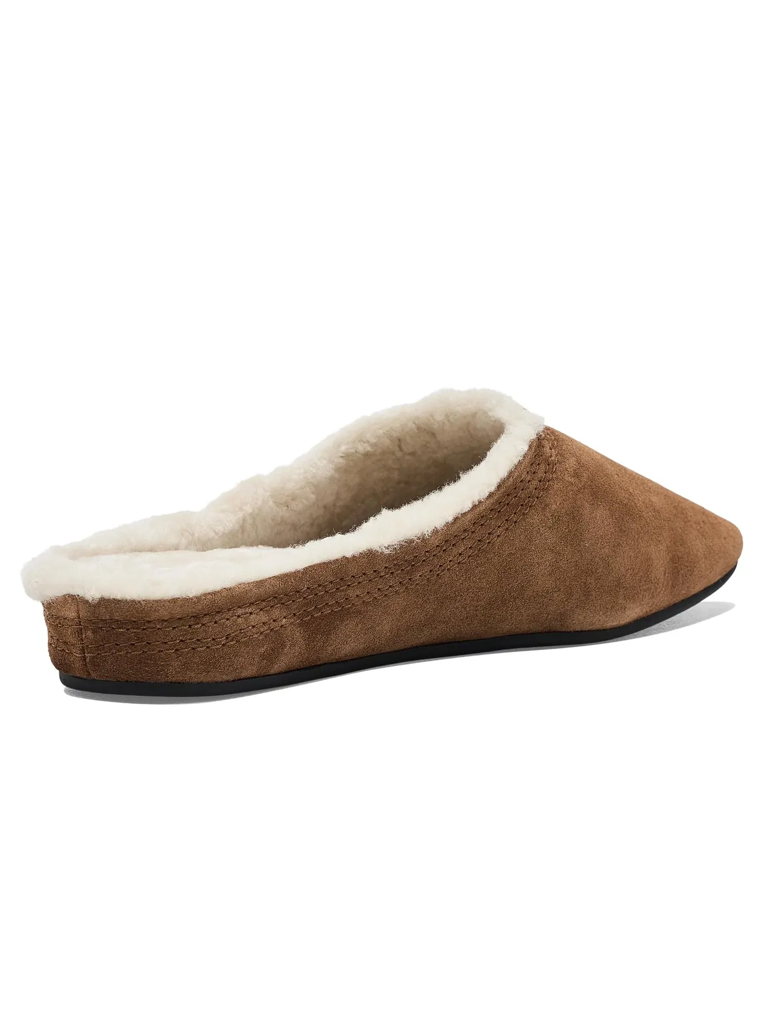 Лоферы Narcisa Shearling Veronica Beard — изображение 3 из 4, каштановый
