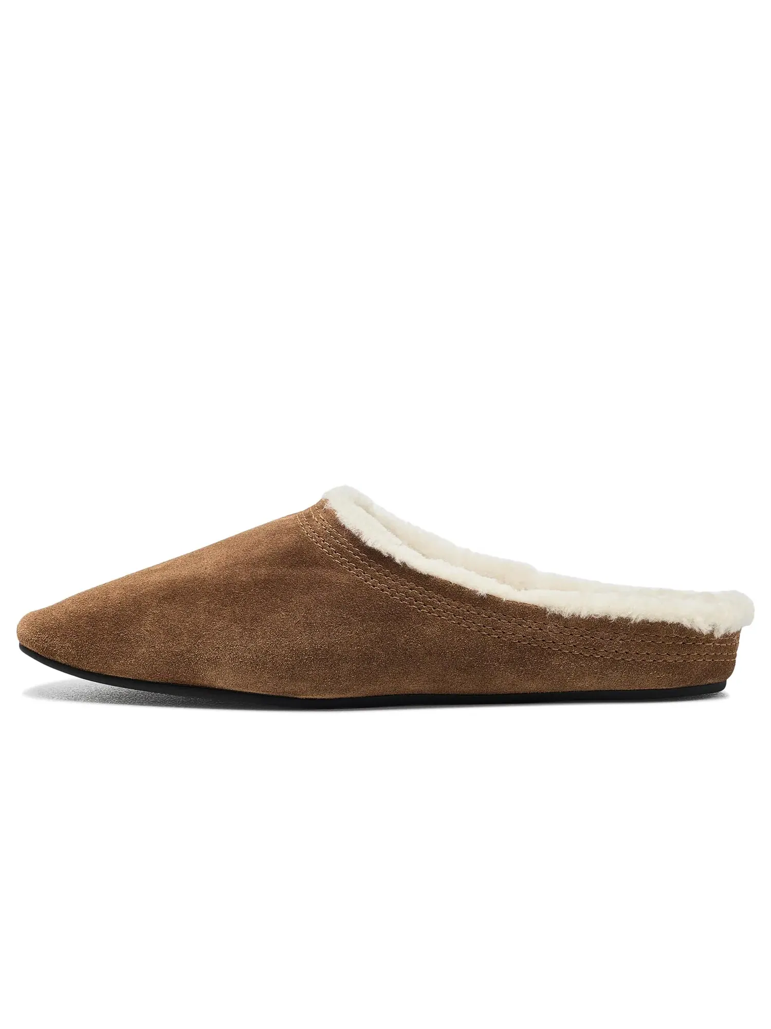 Лоферы Narcisa Shearling Veronica Beard — изображение 4 из 4, каштановый
