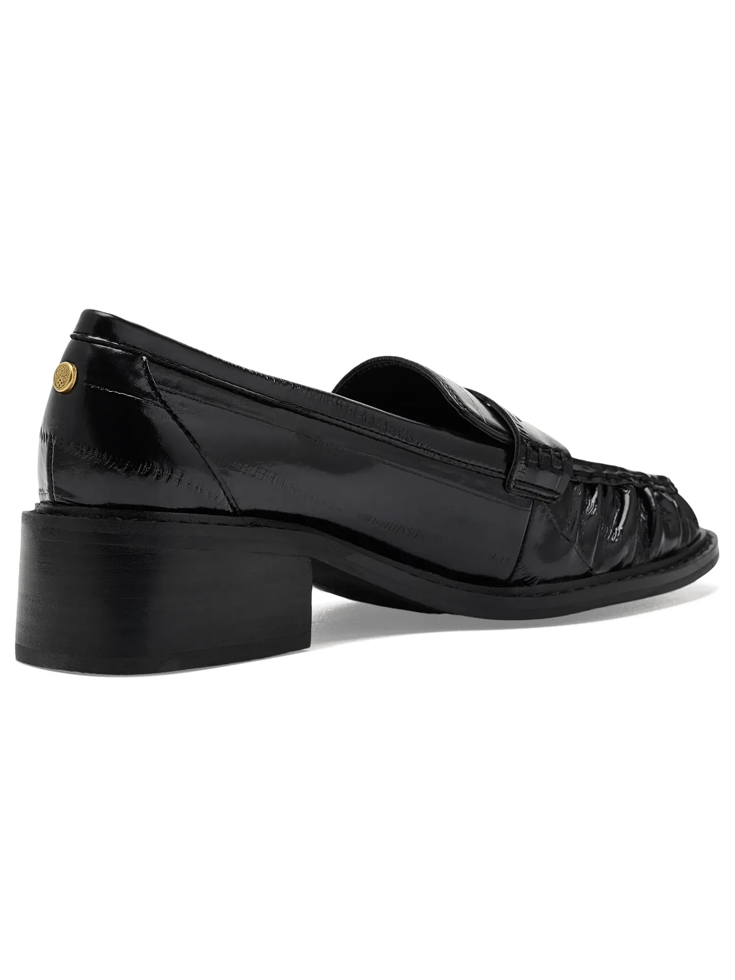 Лоферы Eshnie на блочном каблуке Vince Camuto — изображение 3 из 4, черный