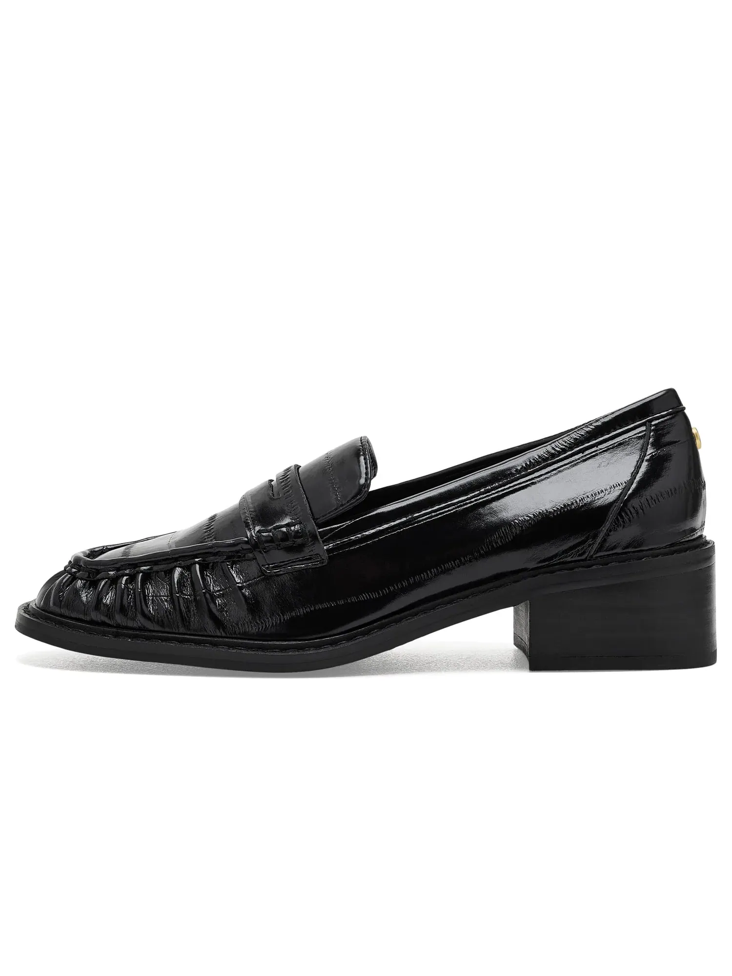 Лоферы Eshnie на блочном каблуке Vince Camuto — изображение 4 из 4, черный