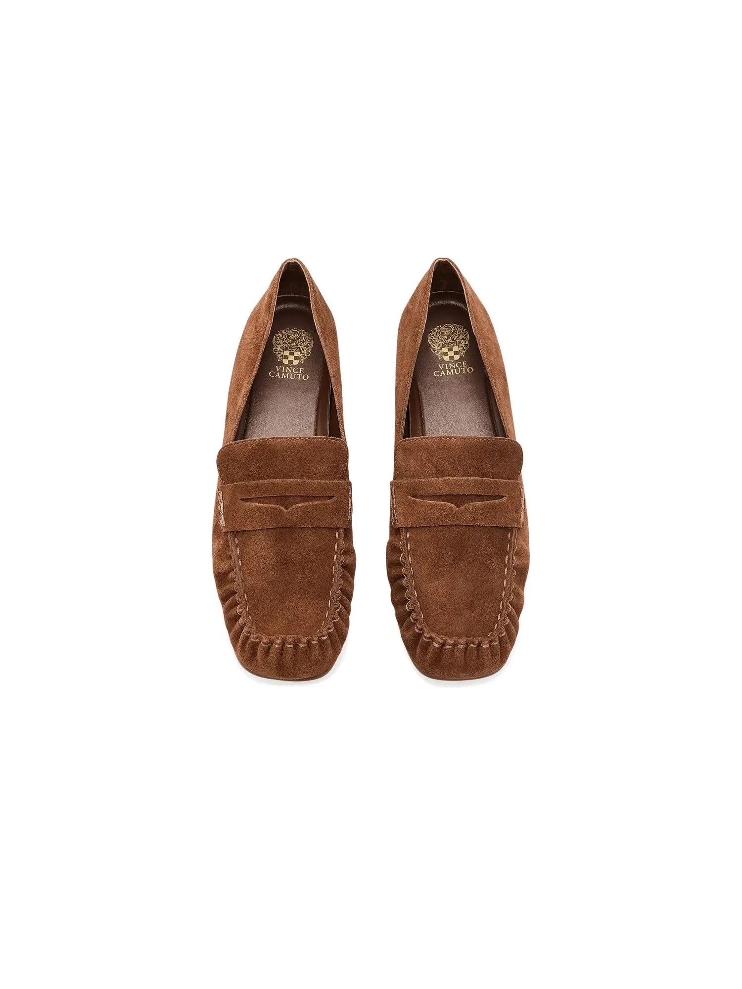 Лоферы Paelyn Flat Penny Vince Camuto — изображение 2 из 4, коричневый