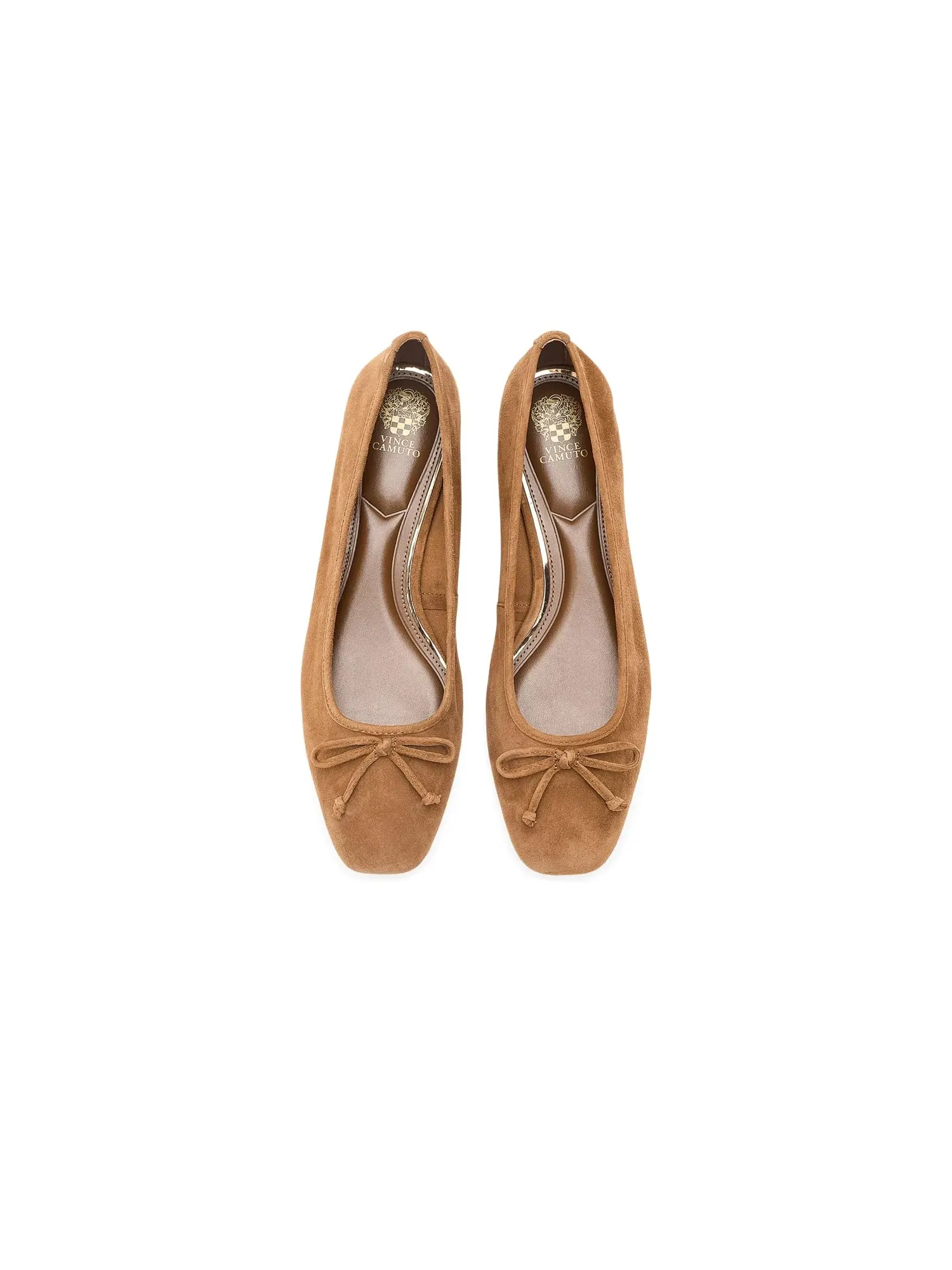 Балетки на каблуке Jenlea Vince Camuto — изображение 2 из 4, коричневый