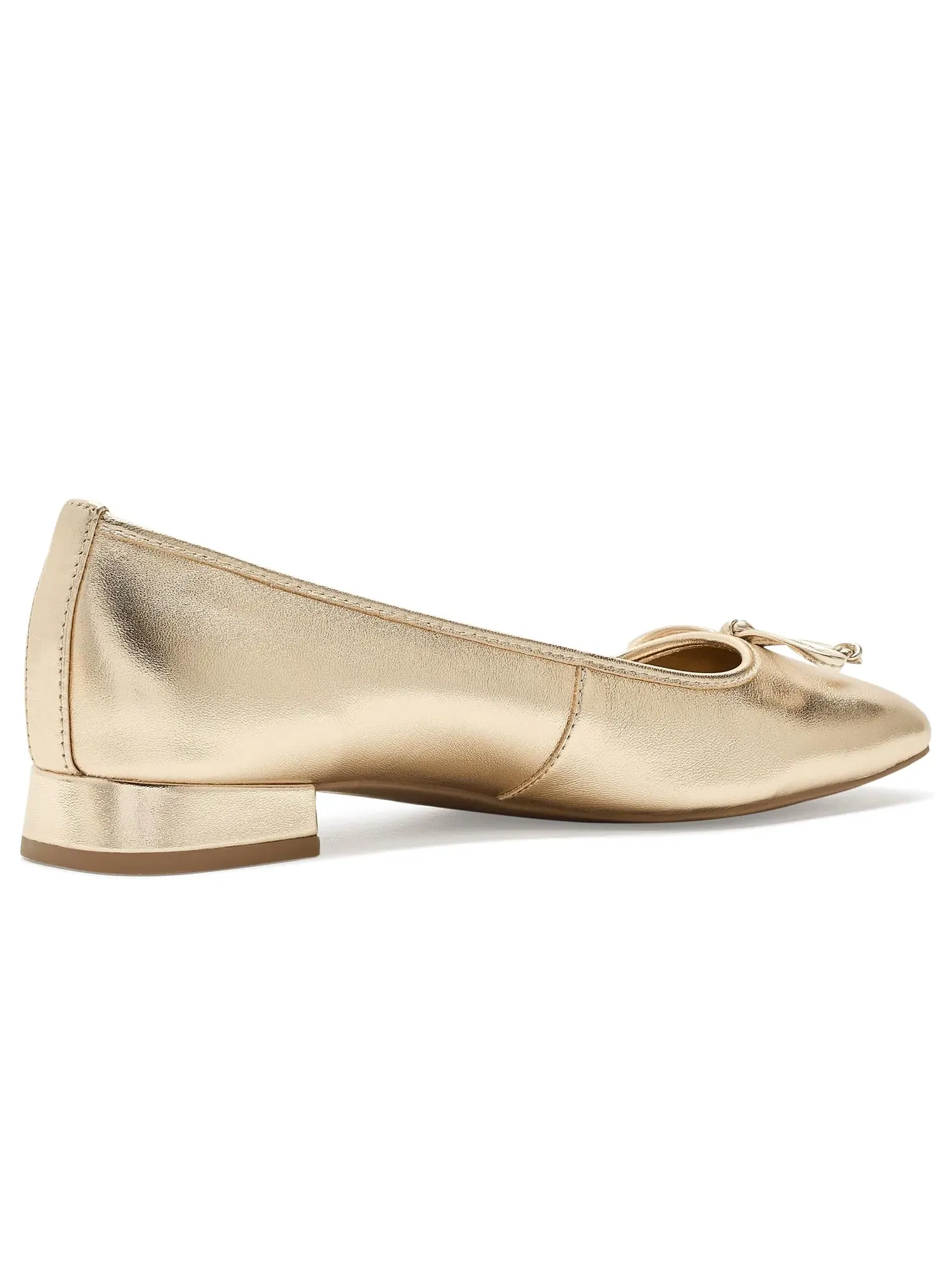 Балетки на каблуке Jenlea Vince Camuto — изображение 3 из 4, золотистый