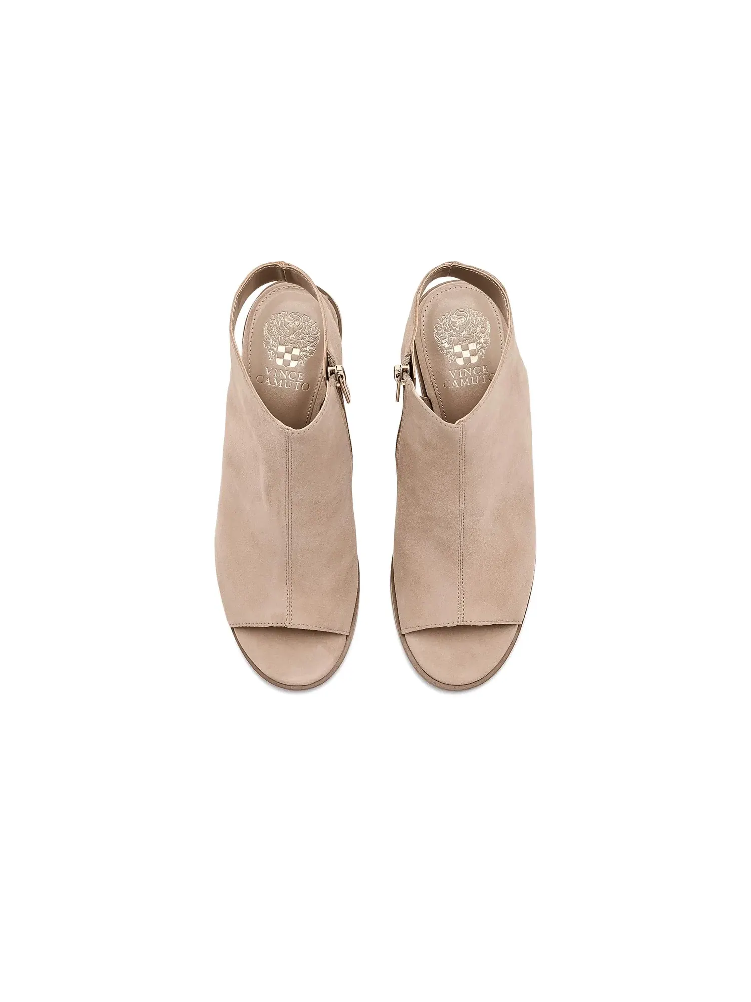 Босоножки на высоком каблуке Rimdia с открытым носком Vince Camuto — изображение 2 из 4, тортилья