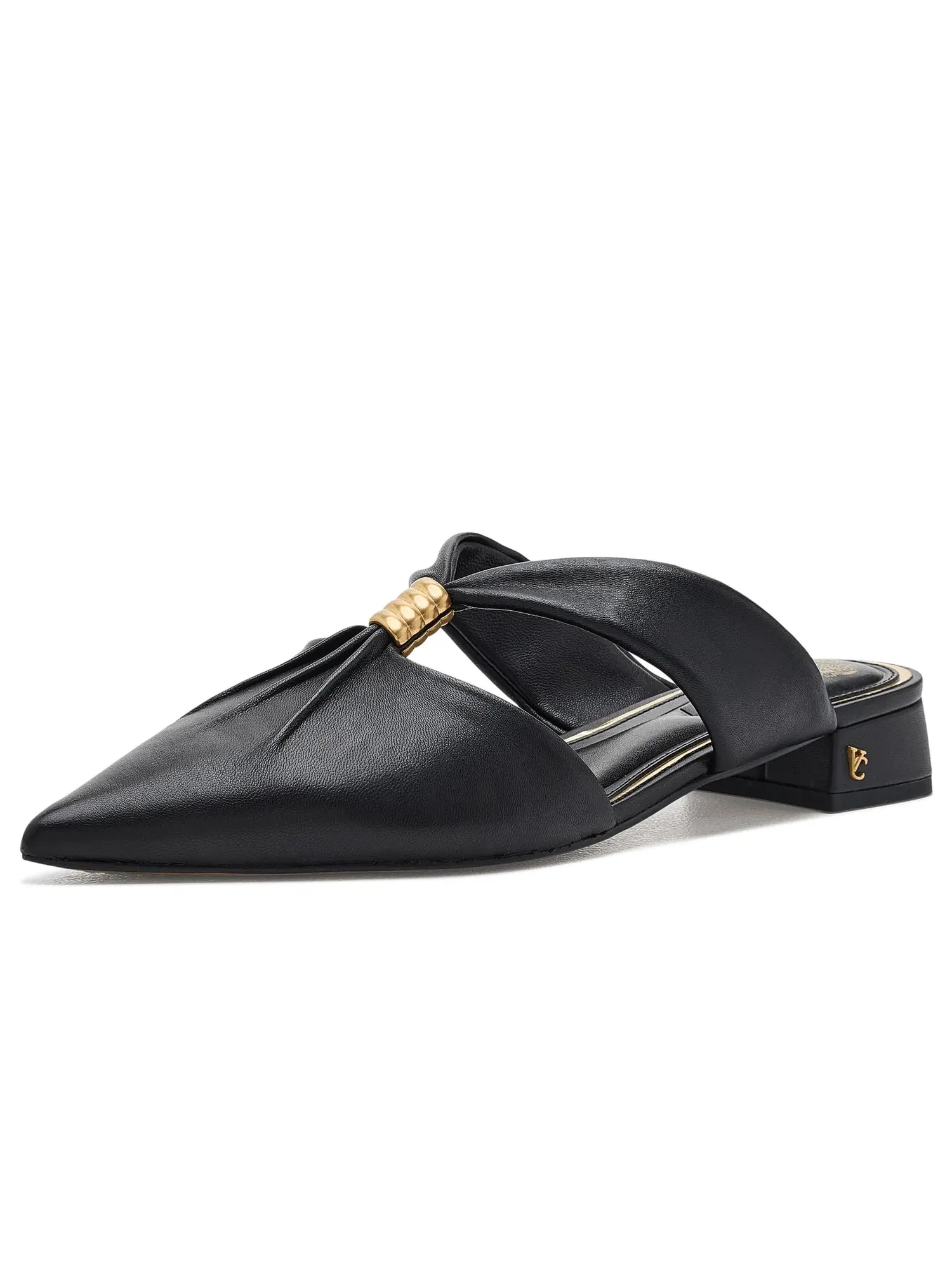 Мюли Vanika Gathered SlipOn Vince Camuto — изображение 1 из 4, черный