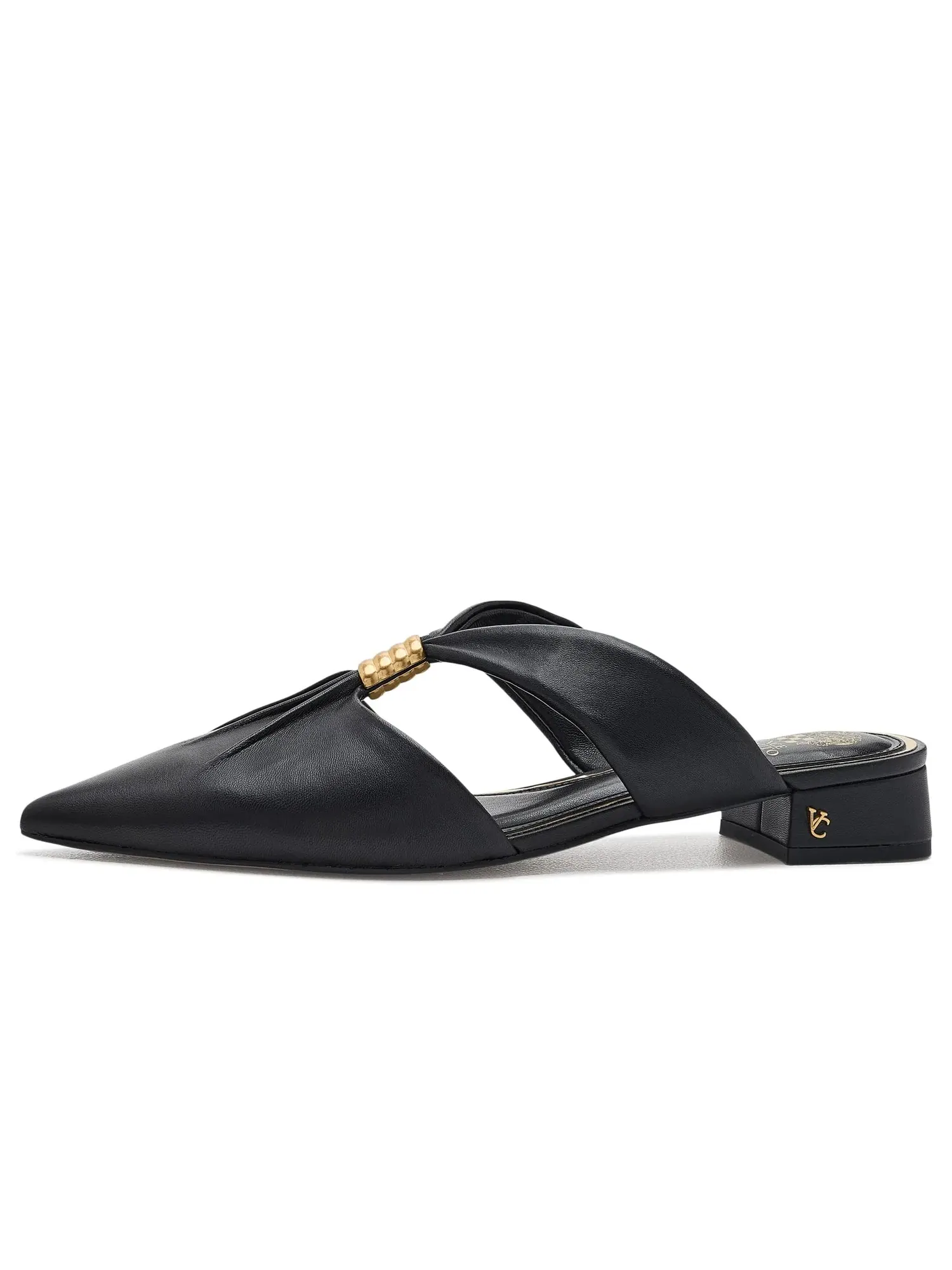 Мюли Vanika Gathered SlipOn Vince Camuto — изображение 4 из 4, черный