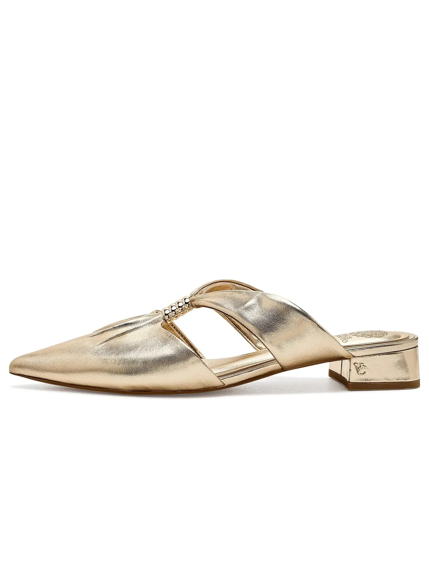 Мюли Vanika Gathered SlipOn Vince Camuto — изображение 4 из 4, золотистый