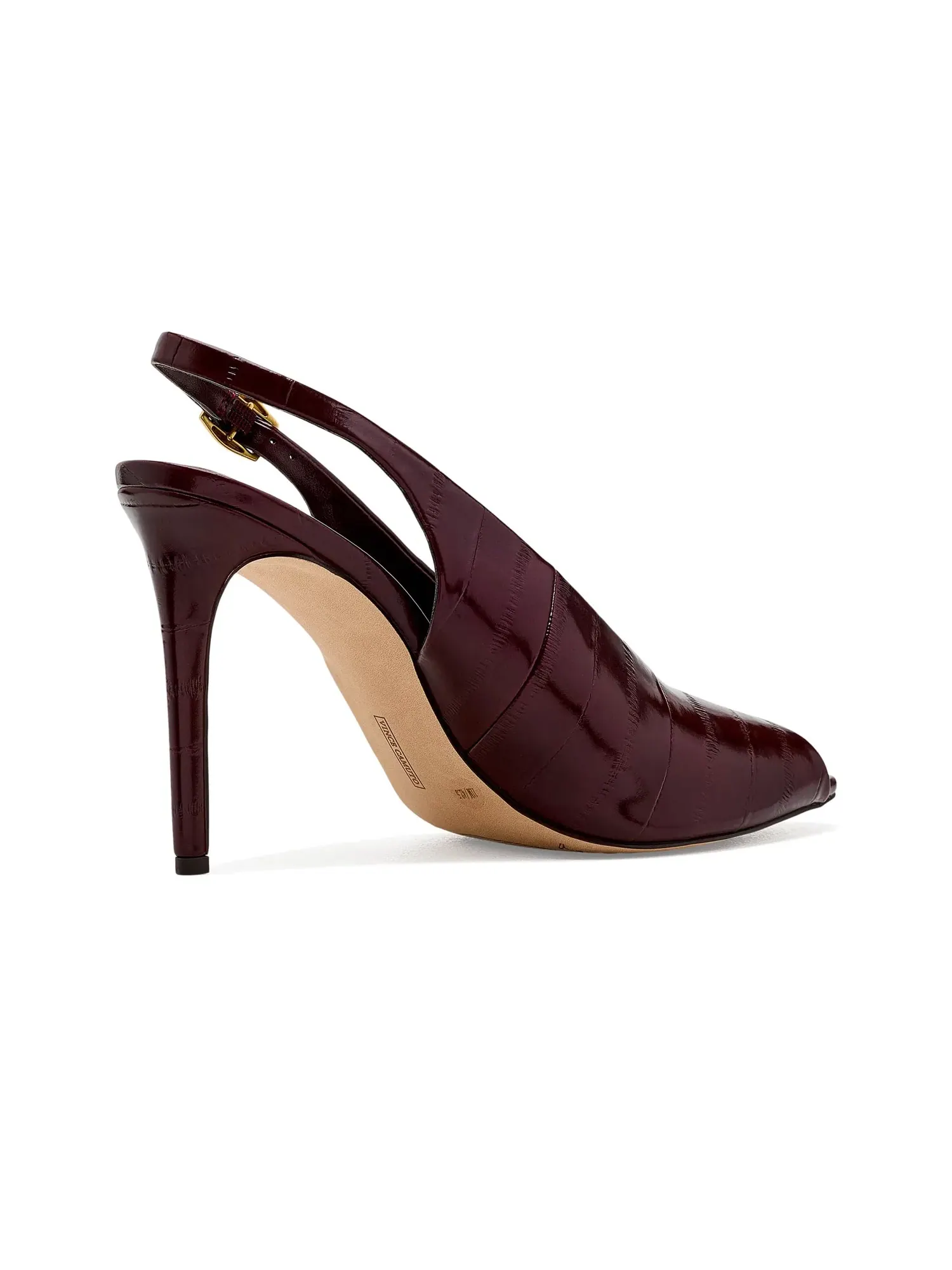 Туфли-слингбэки Helenza Peep Toe Slingback Pumps Vince Camuto — изображение 3 из 4, гранат