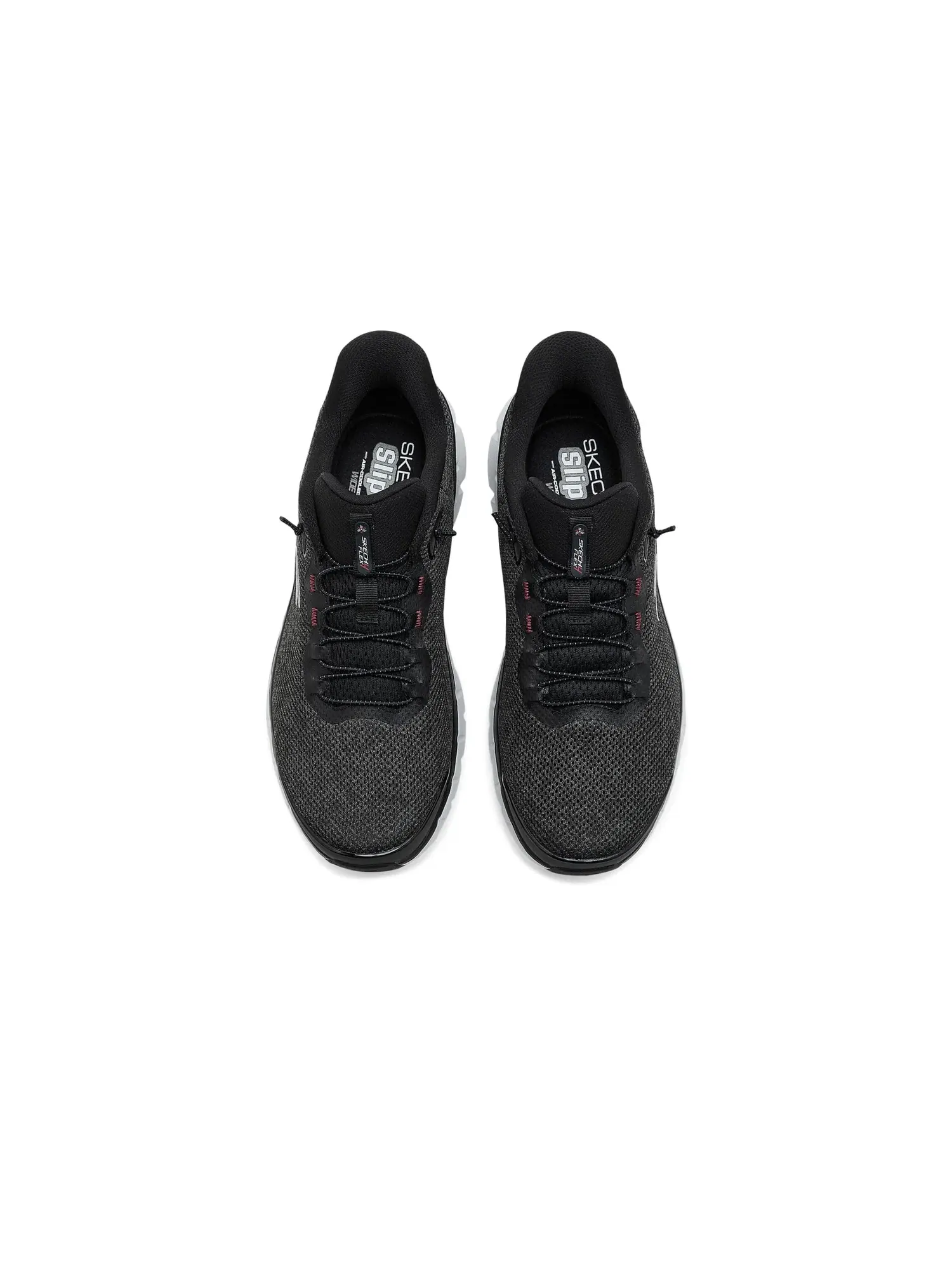 Кроссовки Skech-Flex 4.0 Hands-Free Slip-In Skechers — изображение 2 из 4, черный/серый