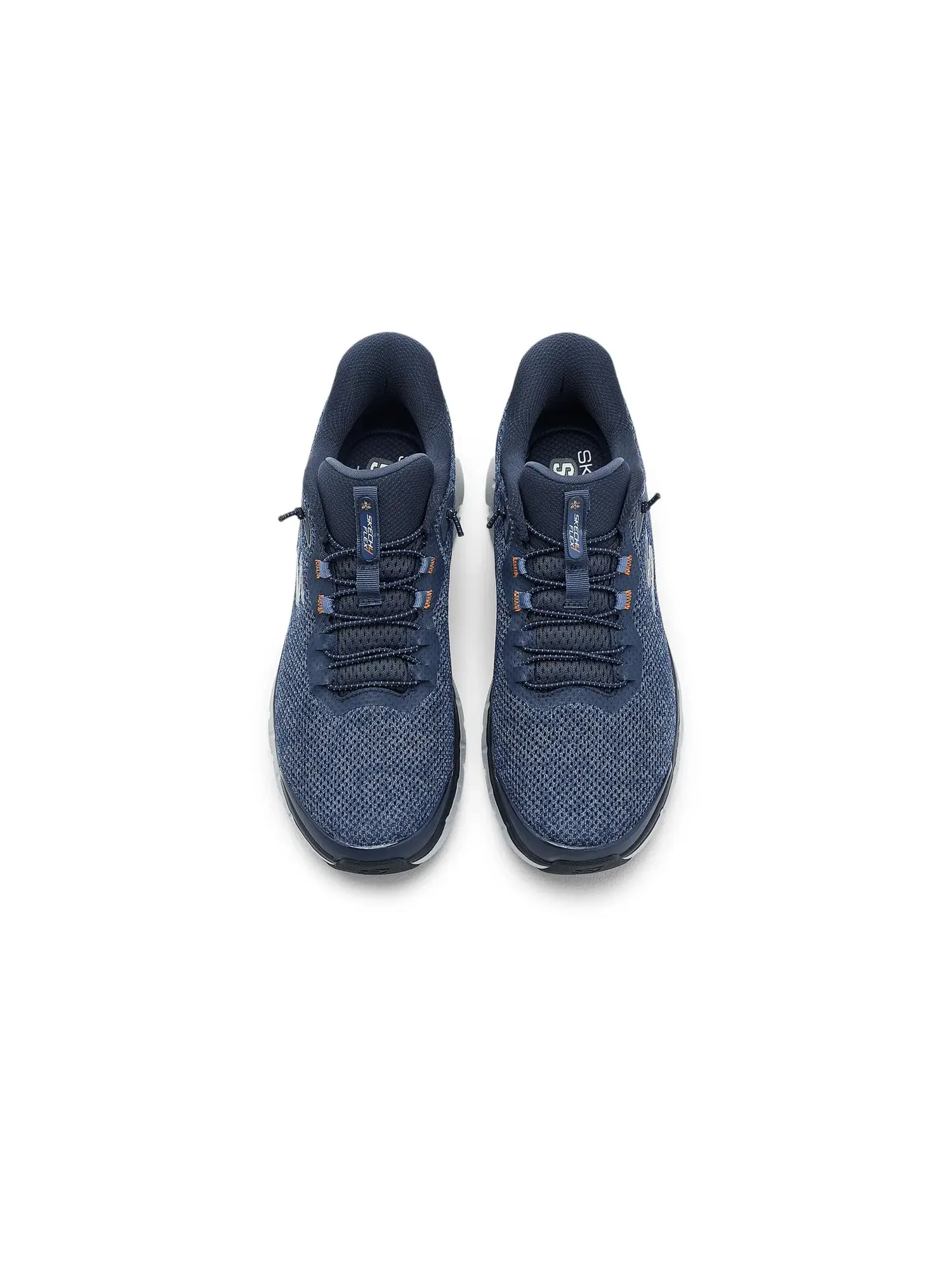 Кроссовки Skech-Flex 4.0 Hands-Free Slip-In Skechers — изображение 2 из 4, темно-синий/оранжевый