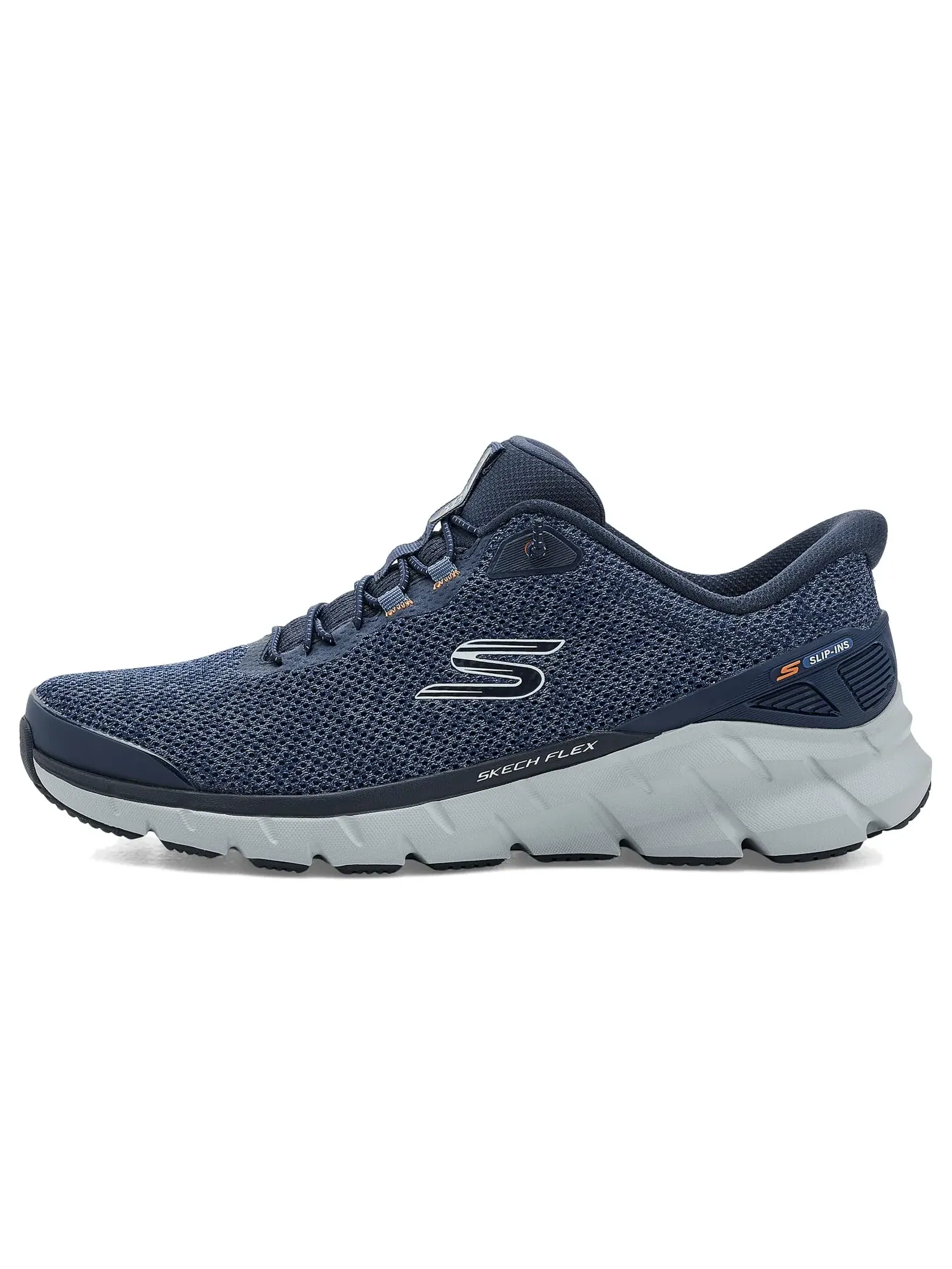Кроссовки Skech-Flex 4.0 Hands-Free Slip-In Skechers — изображение 4 из 4, темно-синий/оранжевый