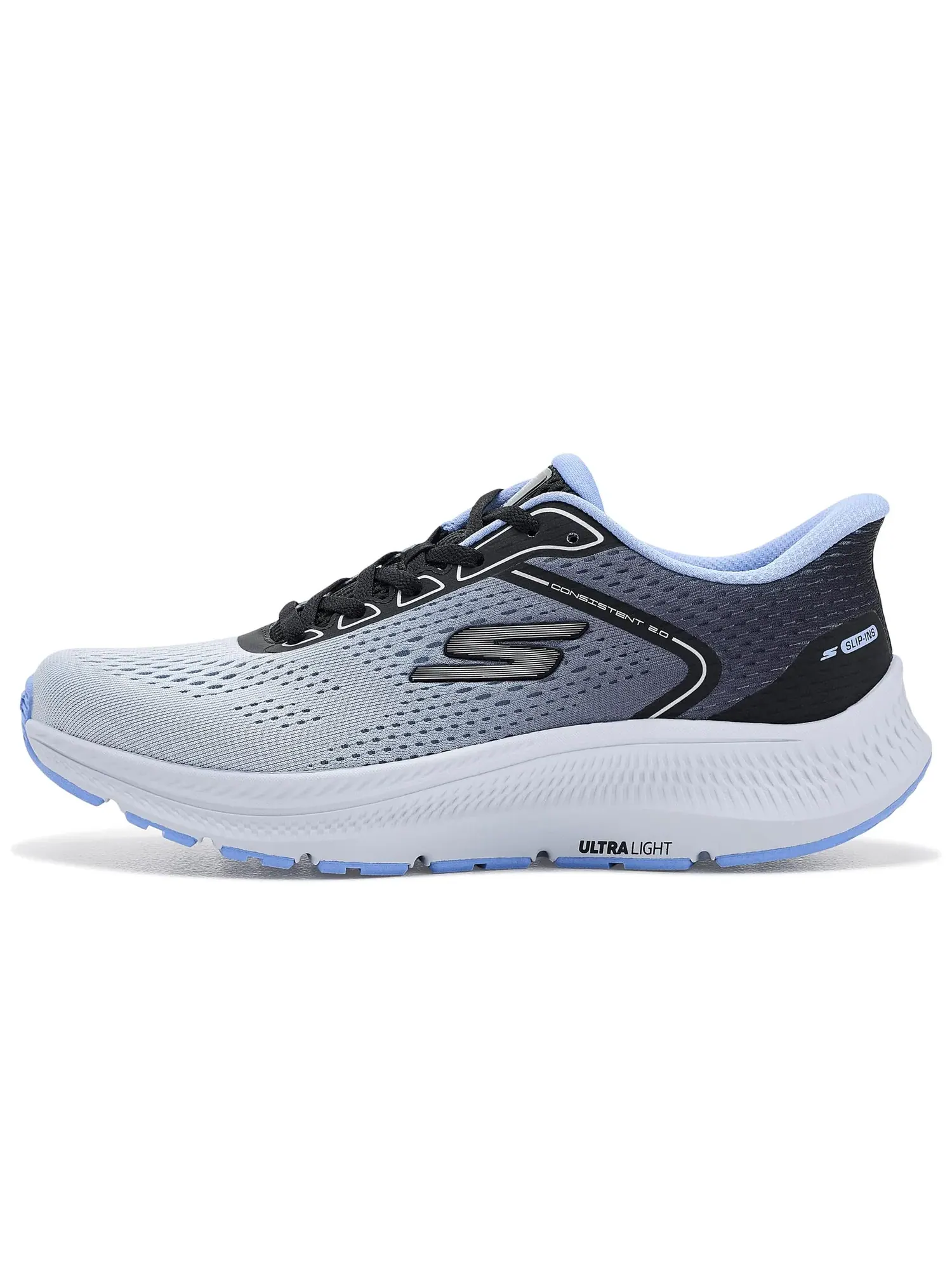 Кроссовки Go Run Consistent 2.0 Maywood Slip-ins Skechers — изображение 4 из 4, черный/серый