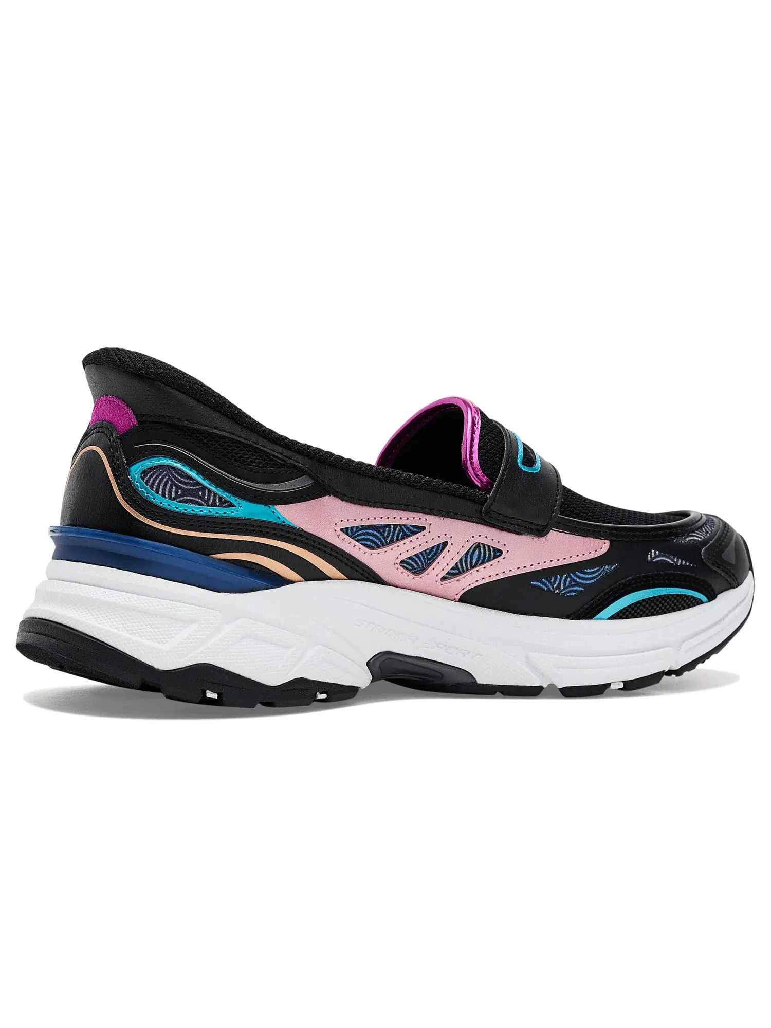 Кроссовки Stamina Sport-chrome Muse, Hands Free Slip-ins Skechers — изображение 3 из 4, черный/мульти
