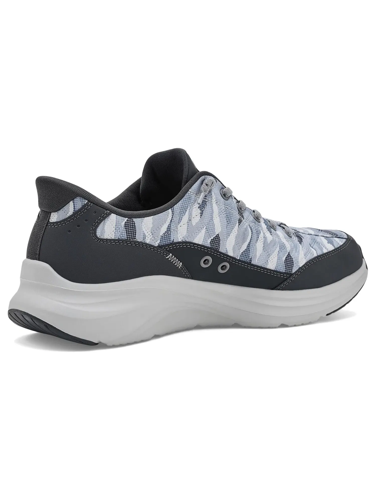 Кроссовки Contour Foam Cozy Fit Compost Hands-Free Slip-Ins Skechers — изображение 3 из 4, серый/белый